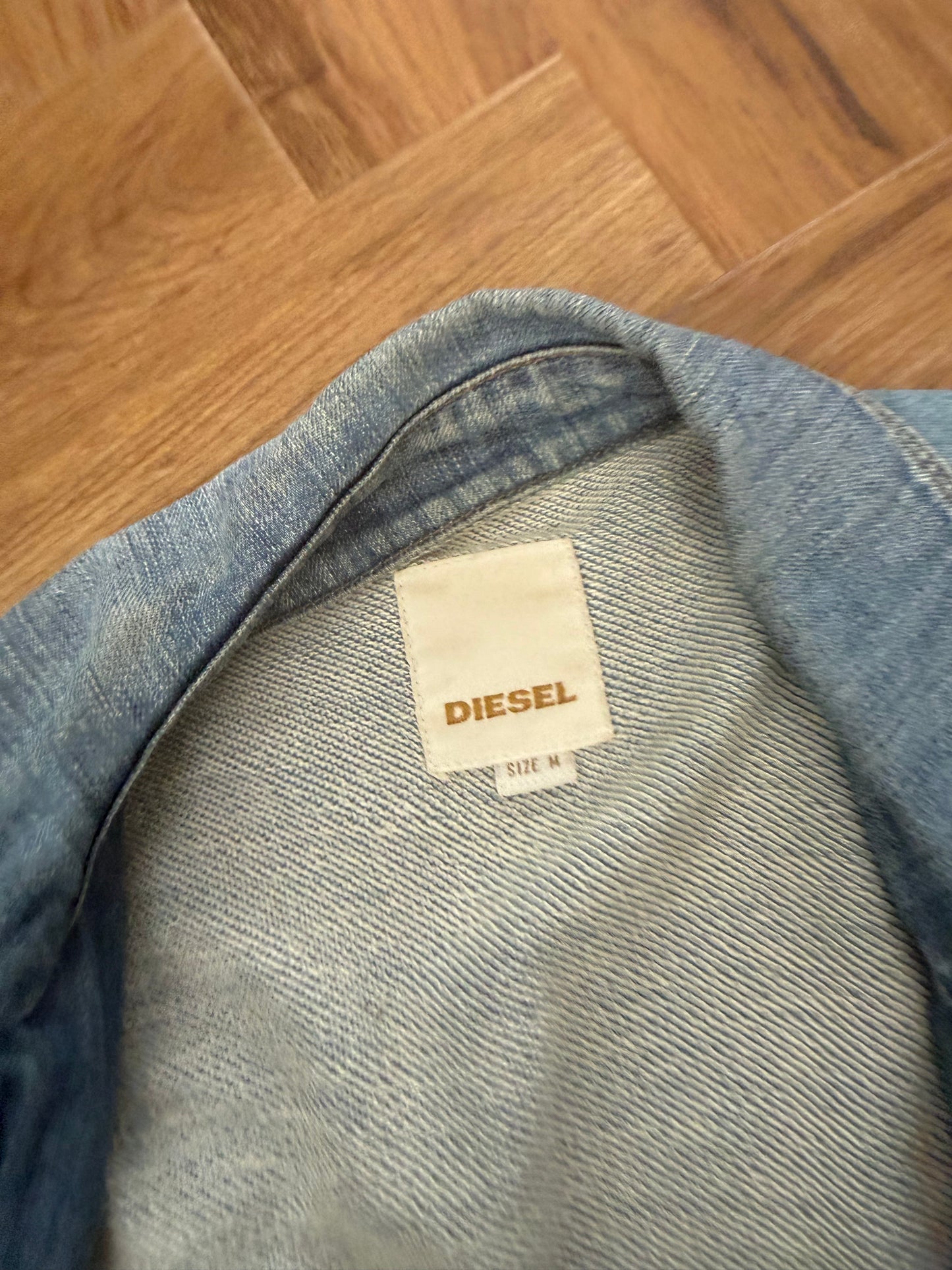 Diesel Denim Biker Jacket (M)