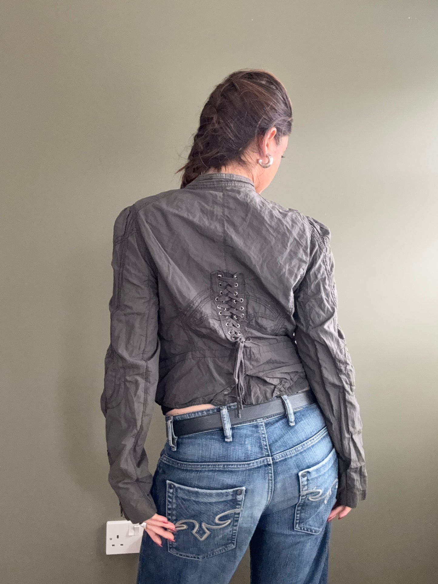 Fitted Utility Jacket (UK16)