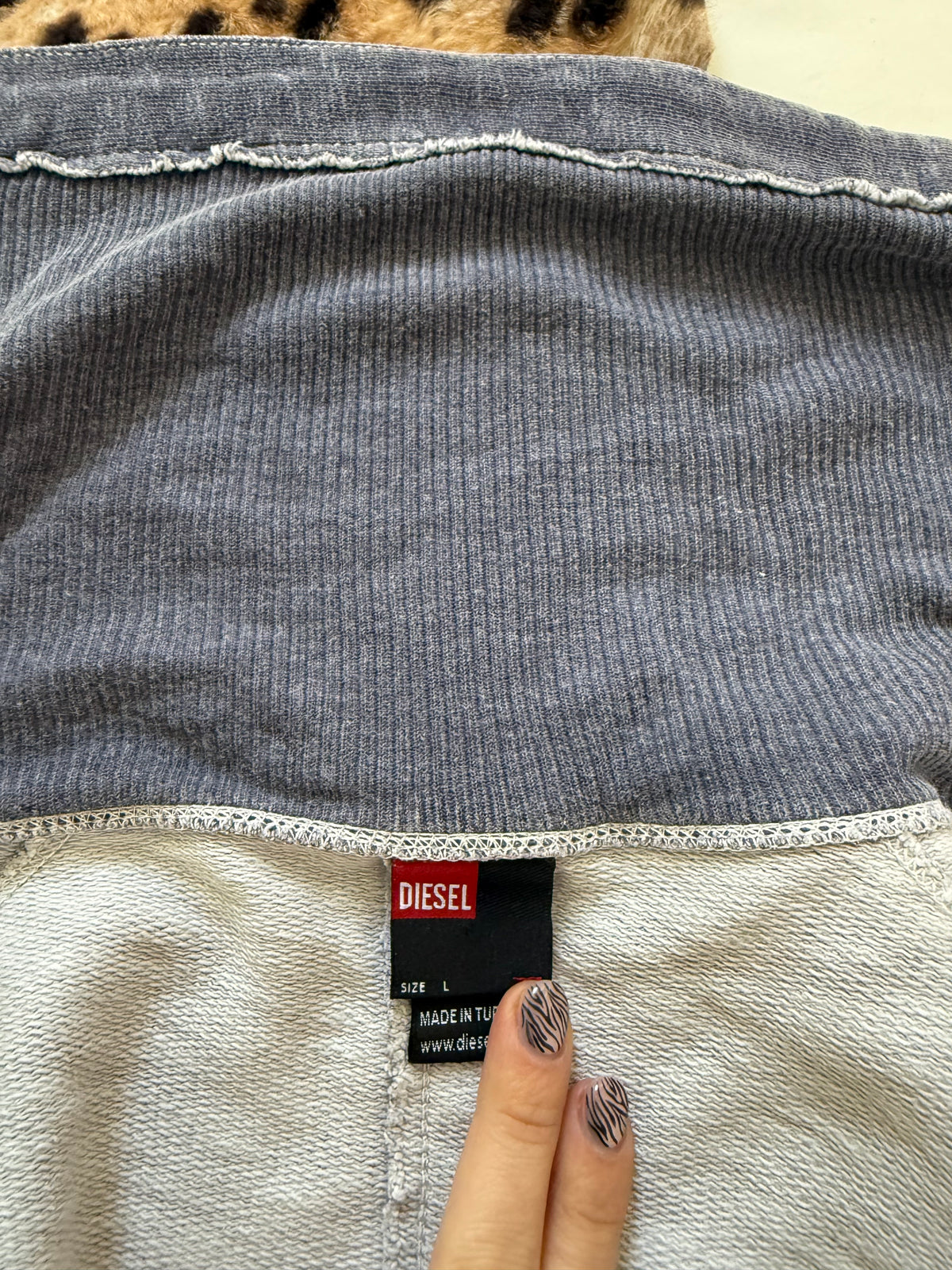 Diesel Asymmetric Popper Jumper (L)