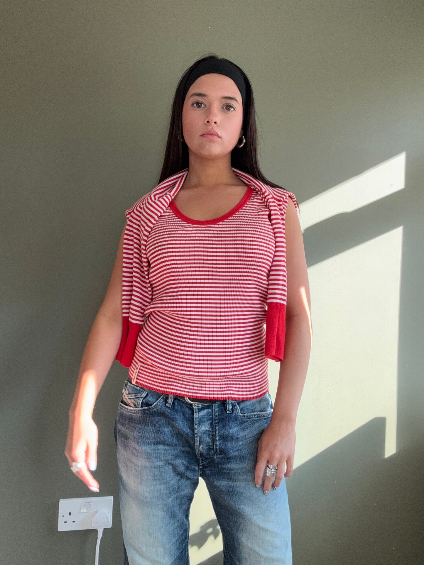 Armani Jeans Two Piece Top (M)