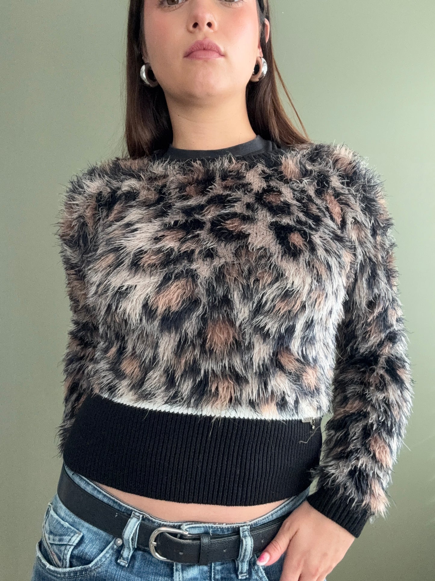 Fluffy Guess Jumper (UK10)