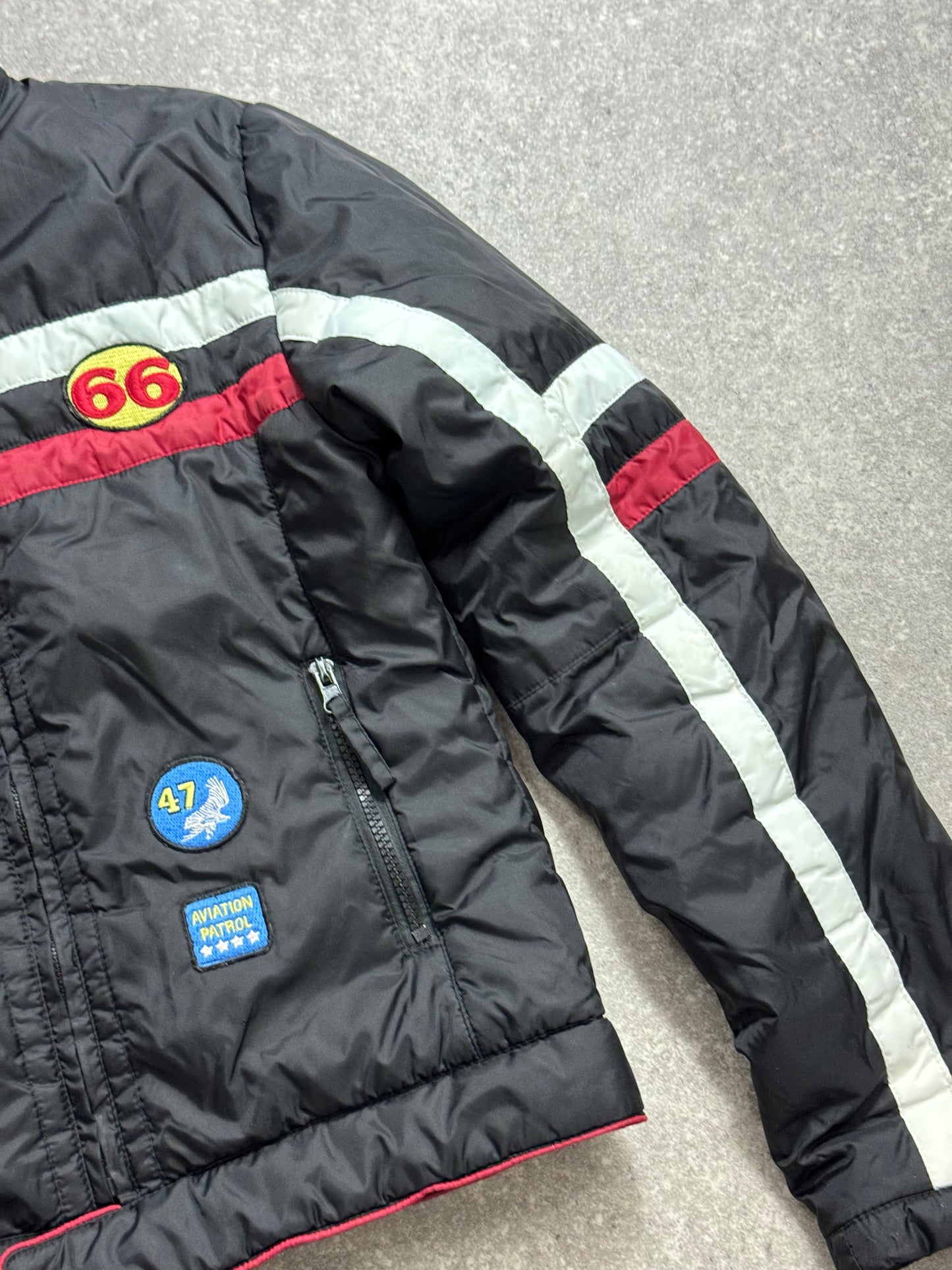 Y2K Biker Style Jacket (UK10)