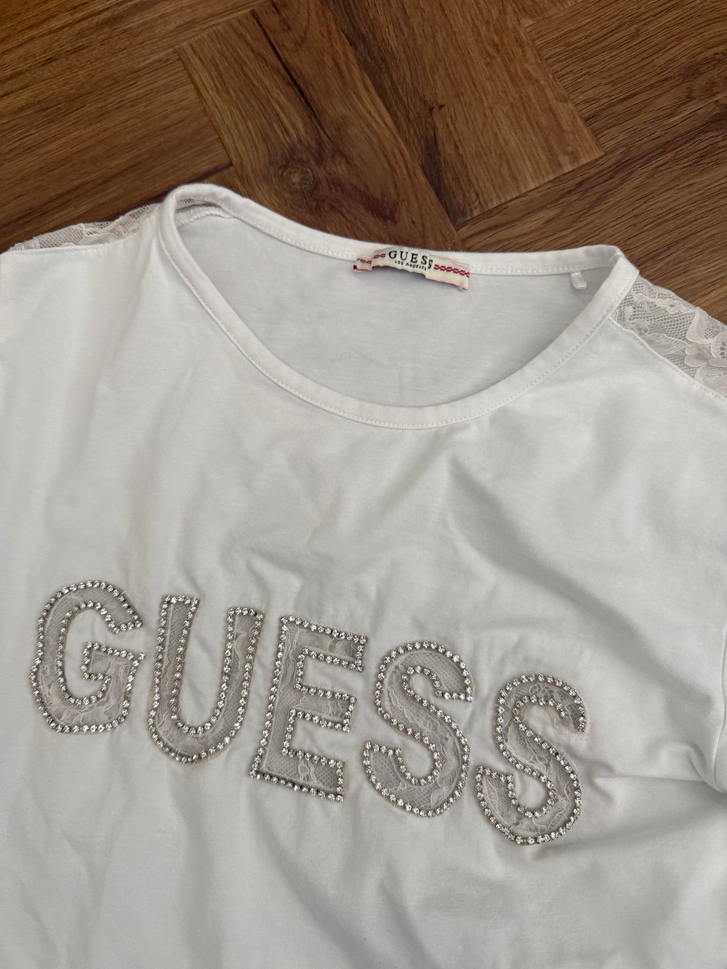Guess Longsleeve Lace Top (S)