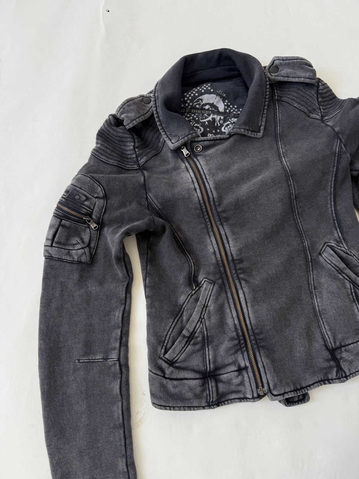 Diesel Cotton Biker Jacket (S)