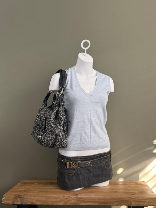 DKNY Monogram Shoulder Bag