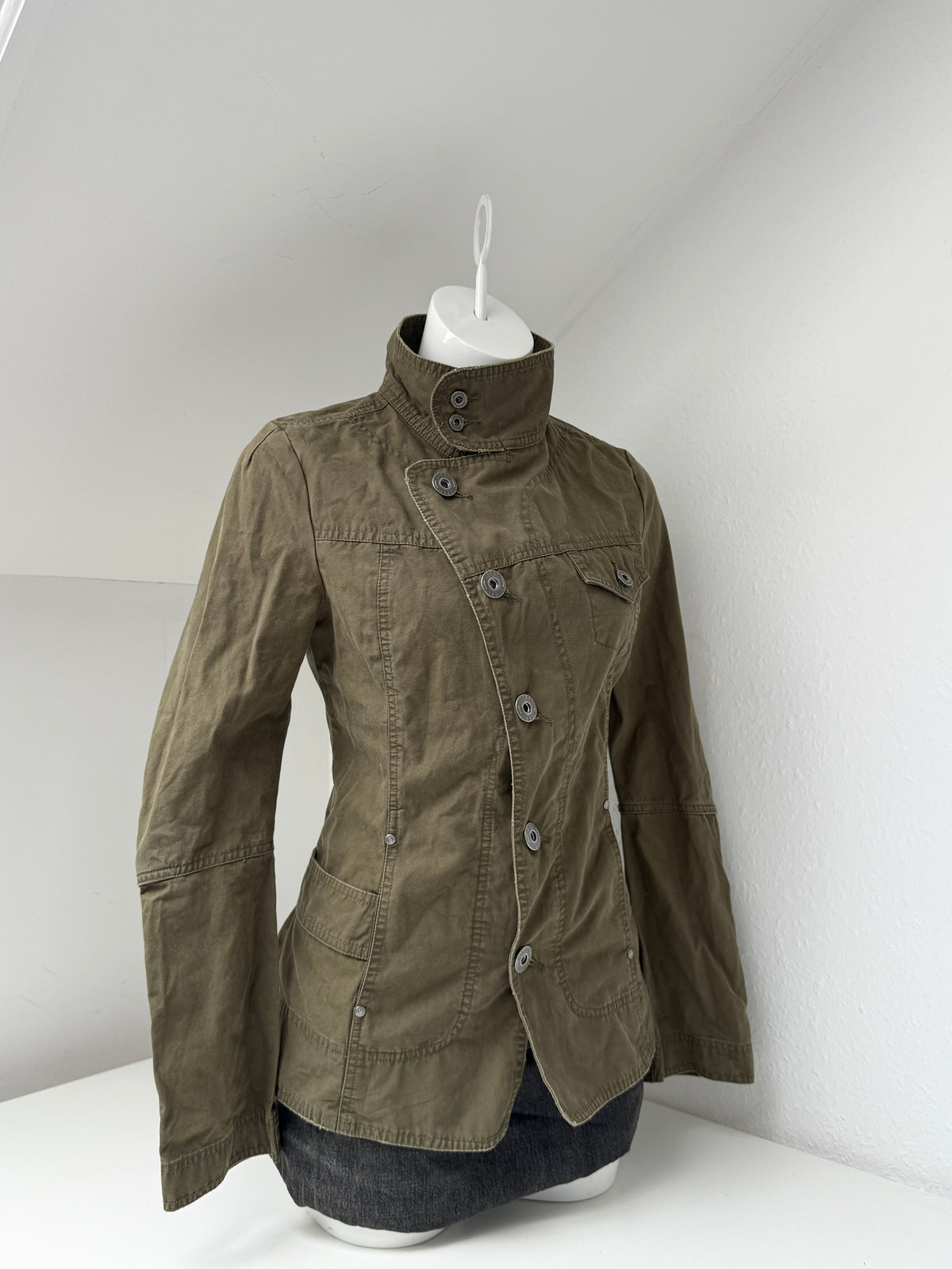 Diesel Asymmetric Fitted Jacket