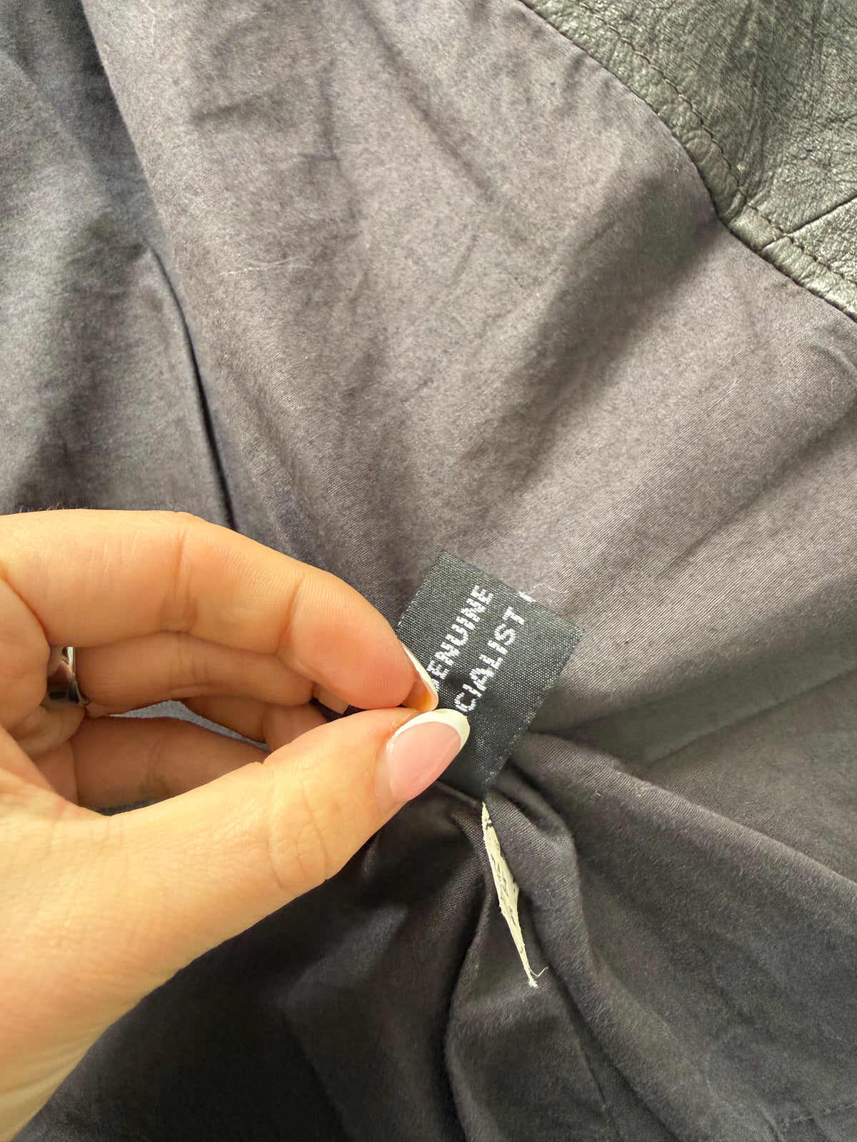 Allsaints Leather Studded Jacket (UK8)