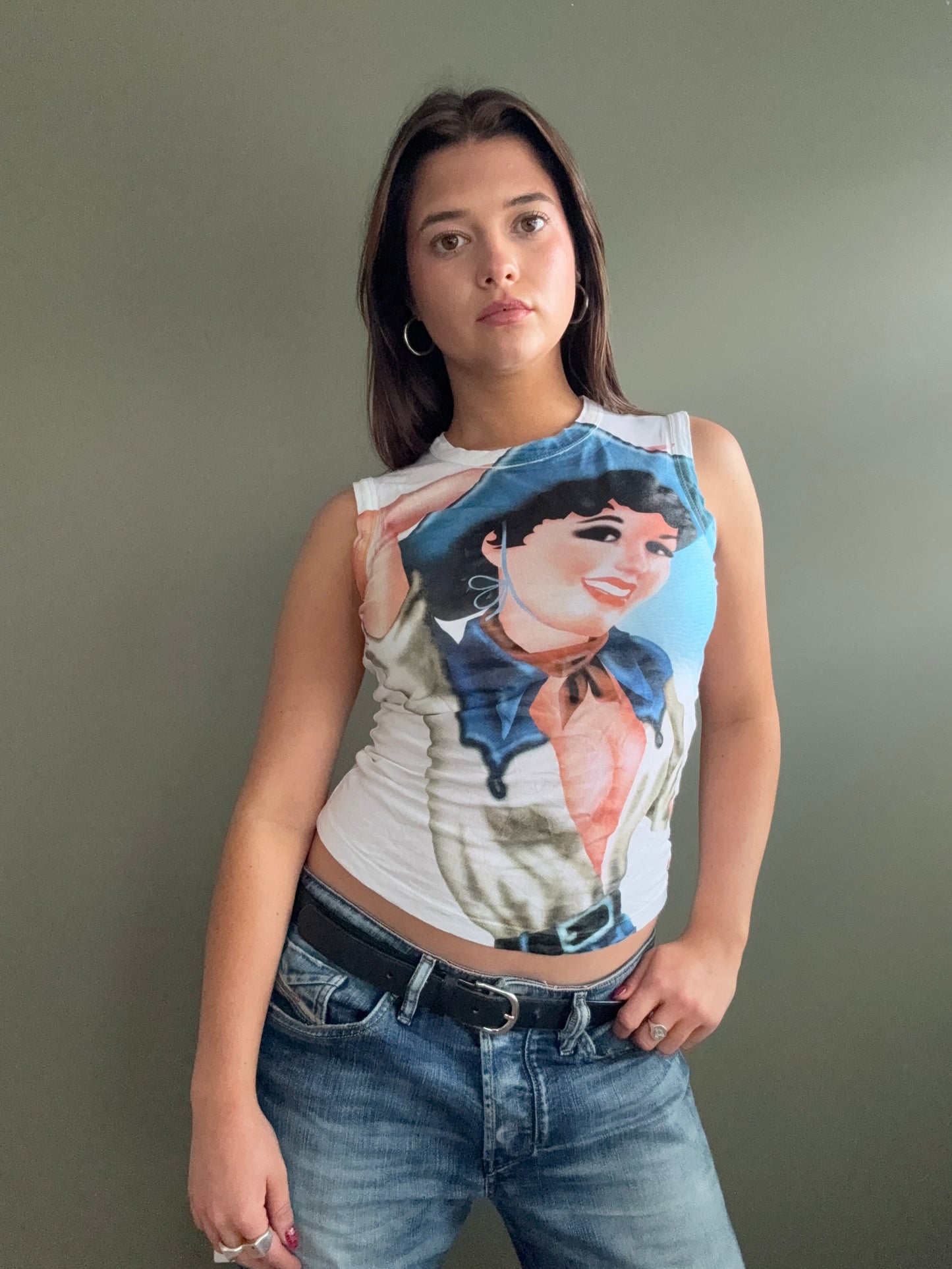 Miss Sixty Graphic Top (M)