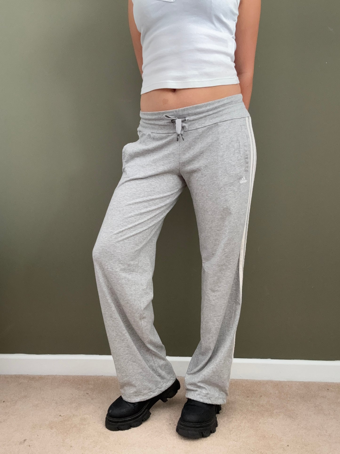 Adidas Straight Leg Joggers (S)