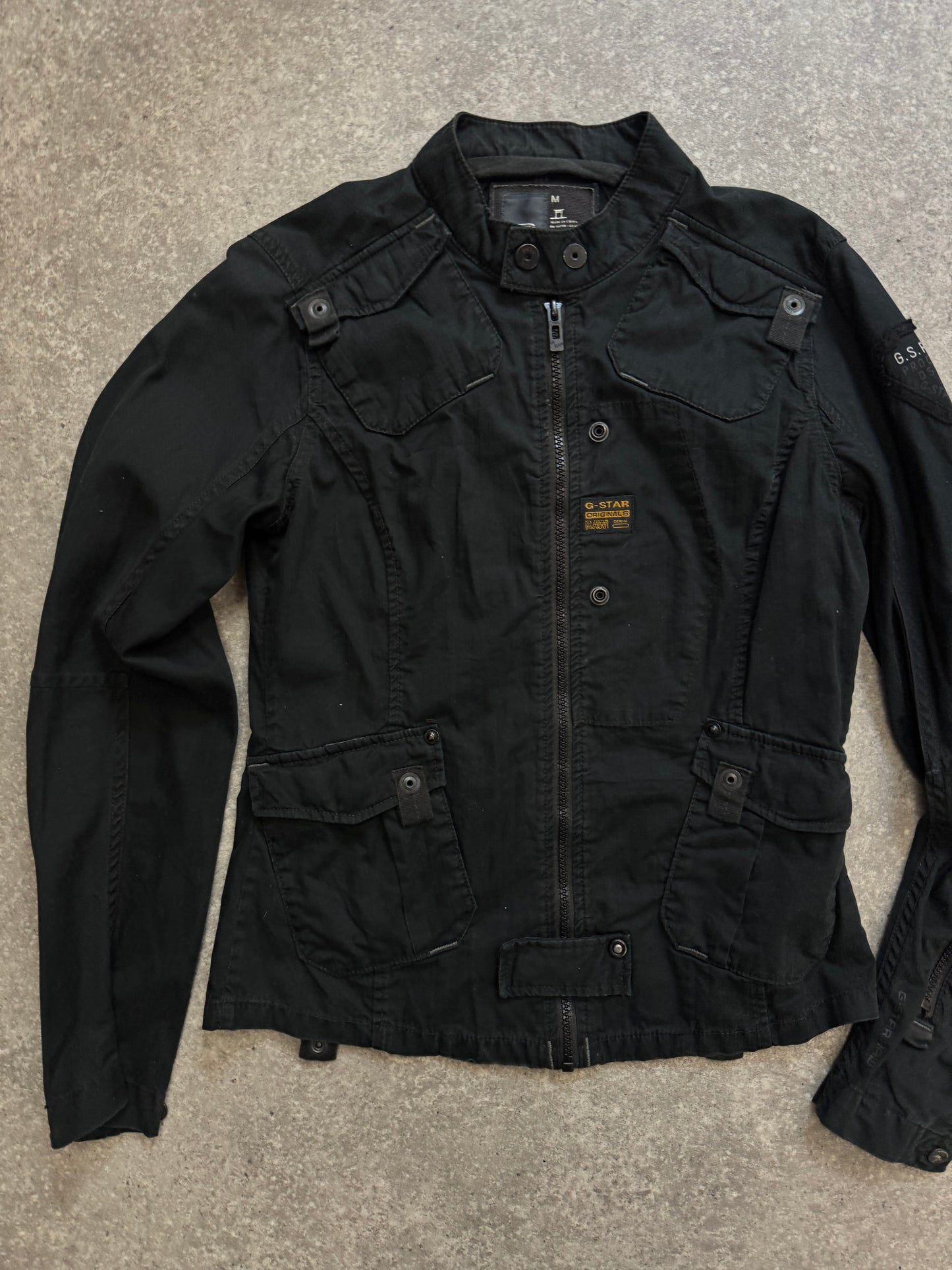 G-Star Fitted Biker Jacket (M)