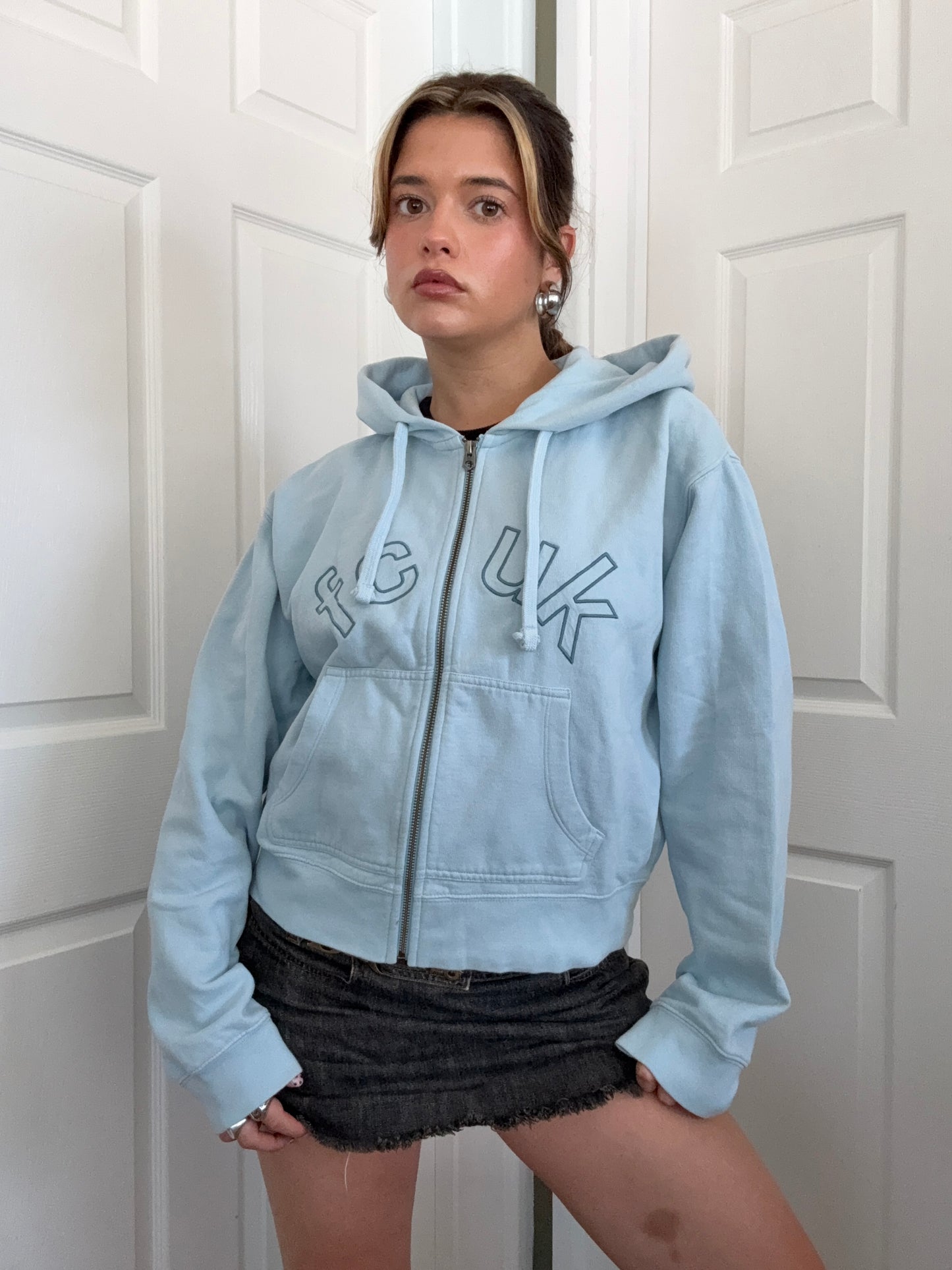 French Connection Zip Hoodie (L)