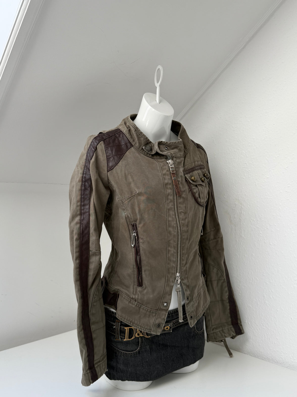 Vintage Diesel Fitted Utility Jacket (M)