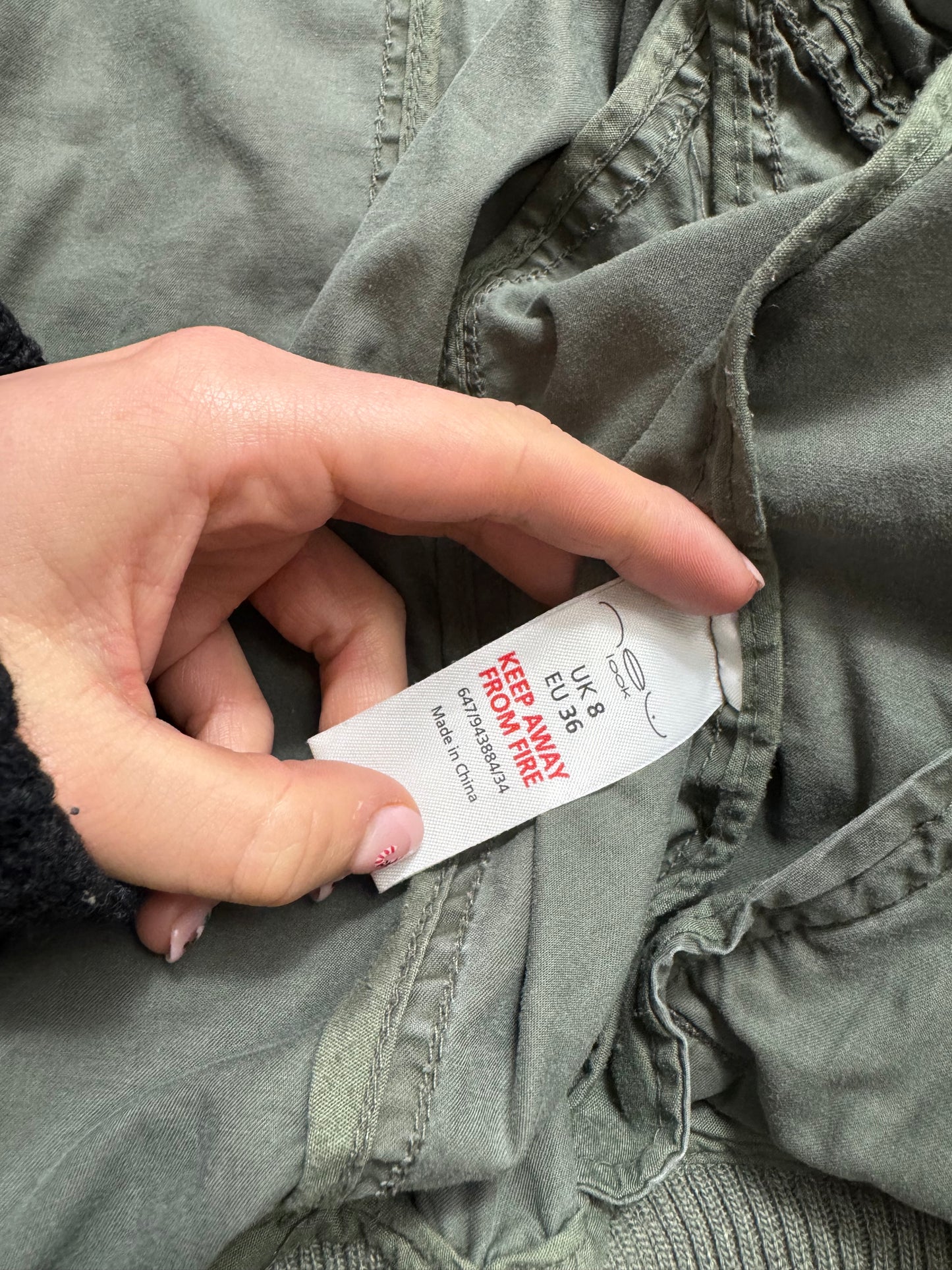 Y2K Cargo Jacket (UK8)