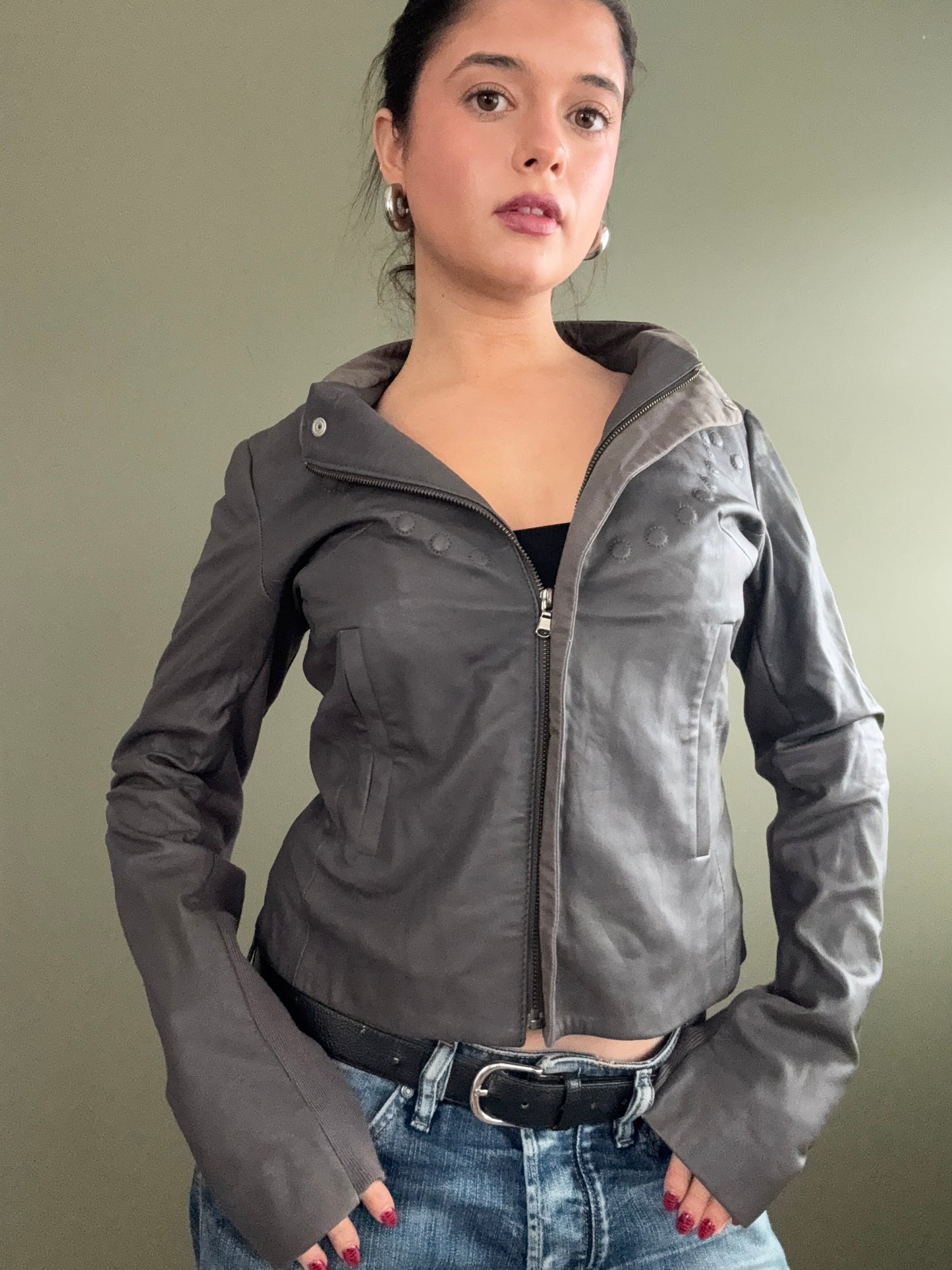 Diesel Leather Jacket (M)