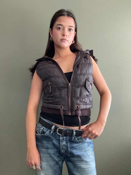Y2K Puffer Gilet (UK10)