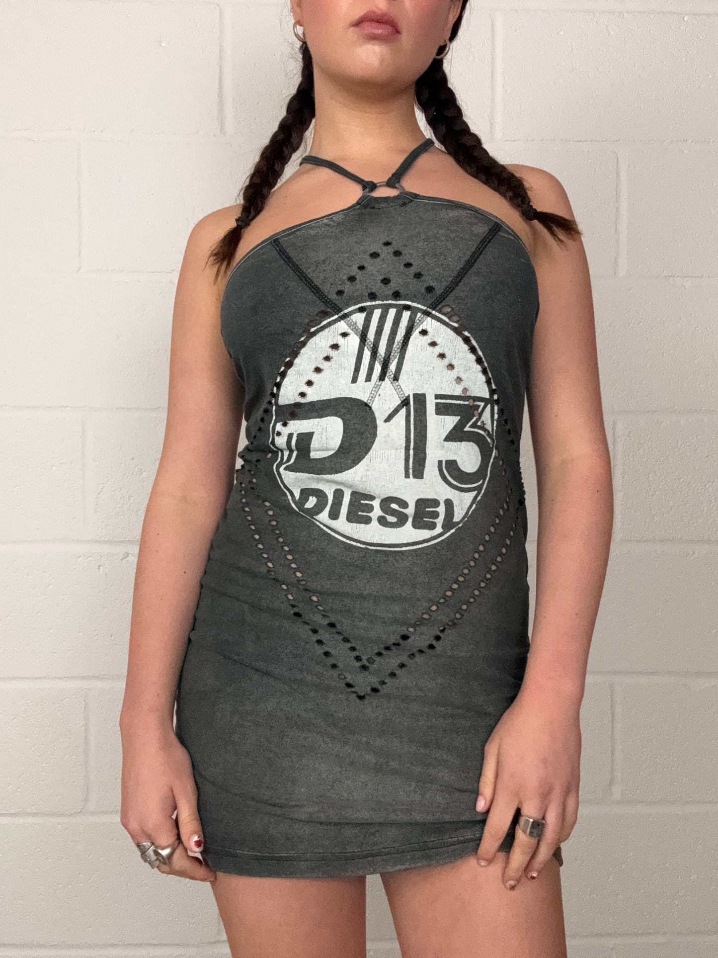 Diesel Halterneck Dress (S)