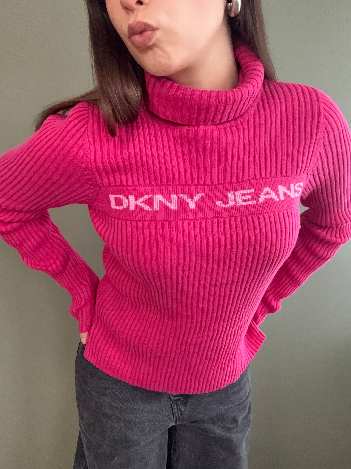 DKNY Pink Jumper (S)