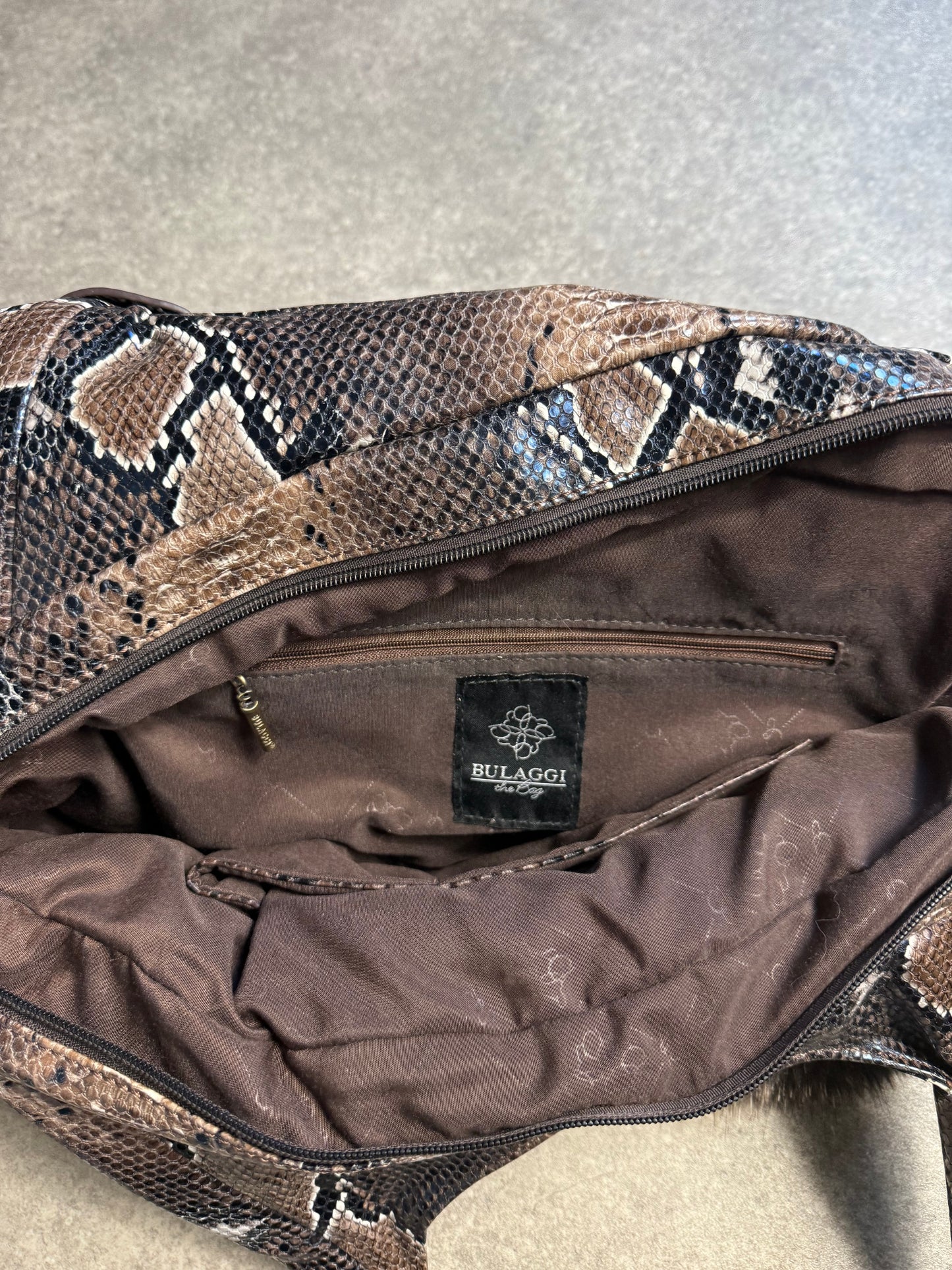 Bulaggi Faux Fur/Leather Bag