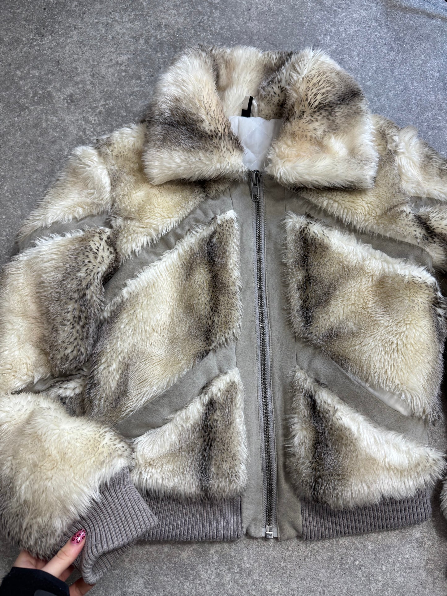 Faux Fur Jacket (UK10)