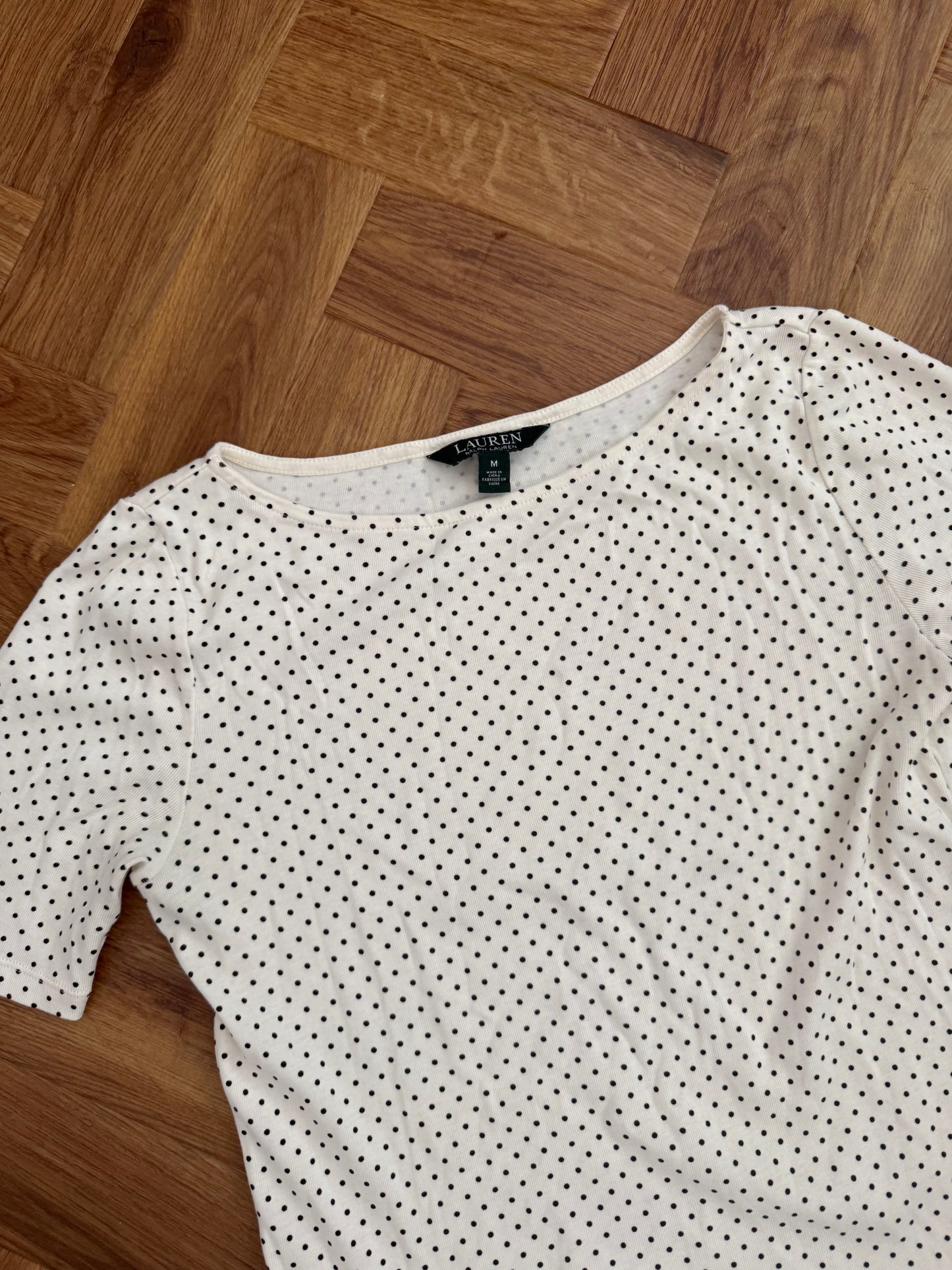 Ralph Lauren Polka Dot Top (M)