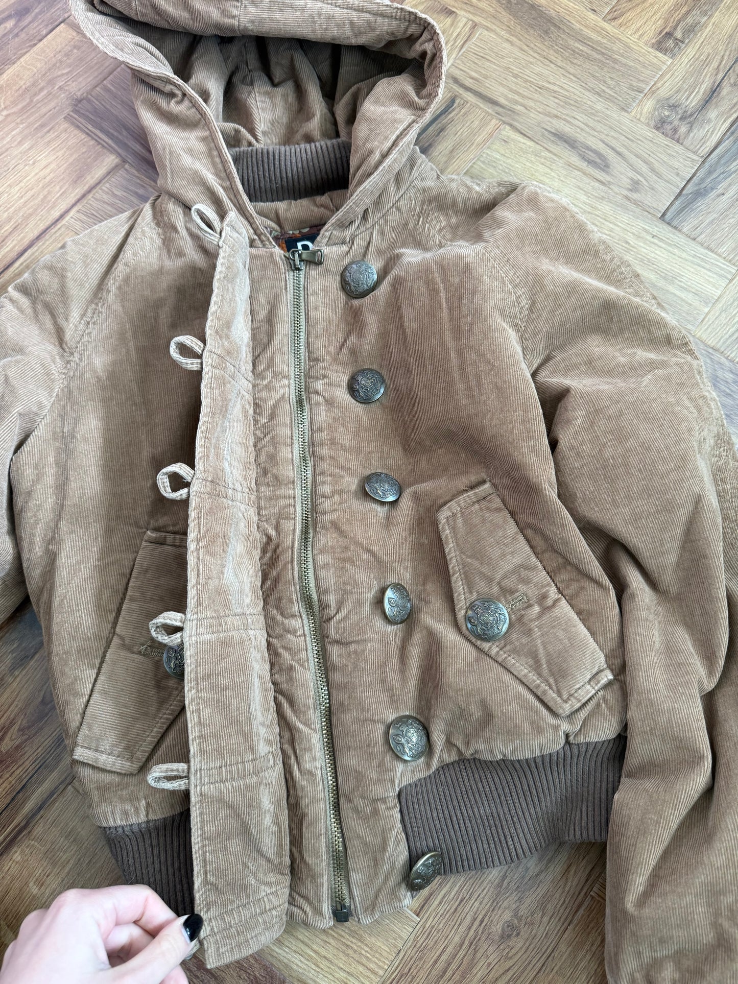Dolce and Gabbana Corduroy Bomber Jacket (S)