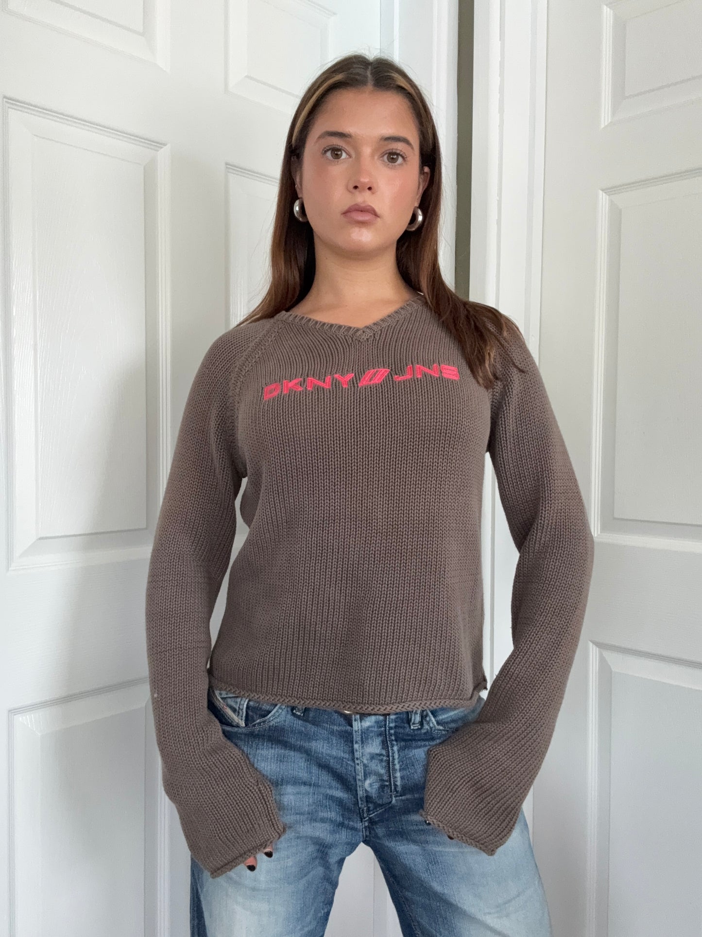 DKNY Knit Jumper (L)