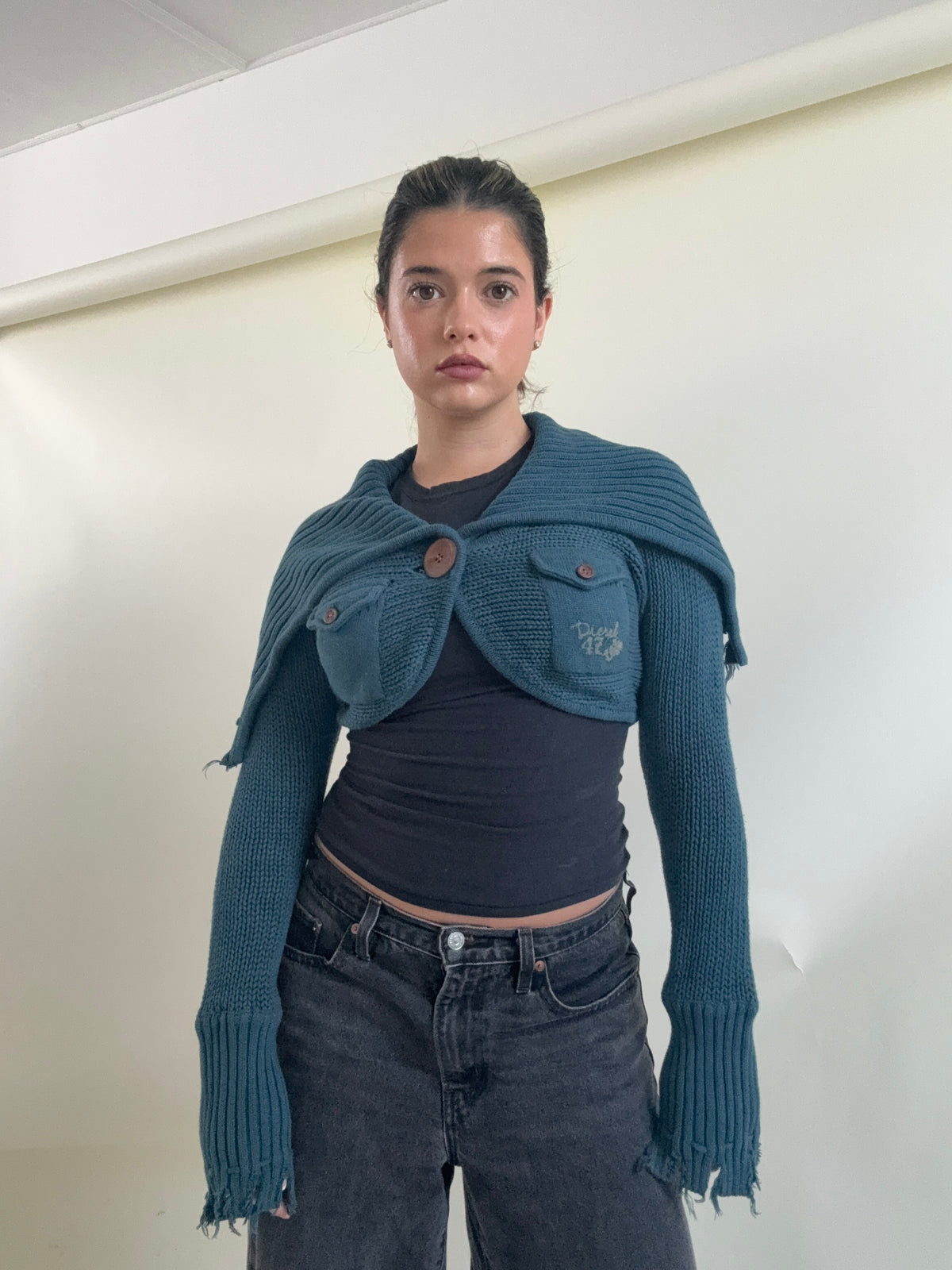 Diesel Knit Crop Jumper (S)