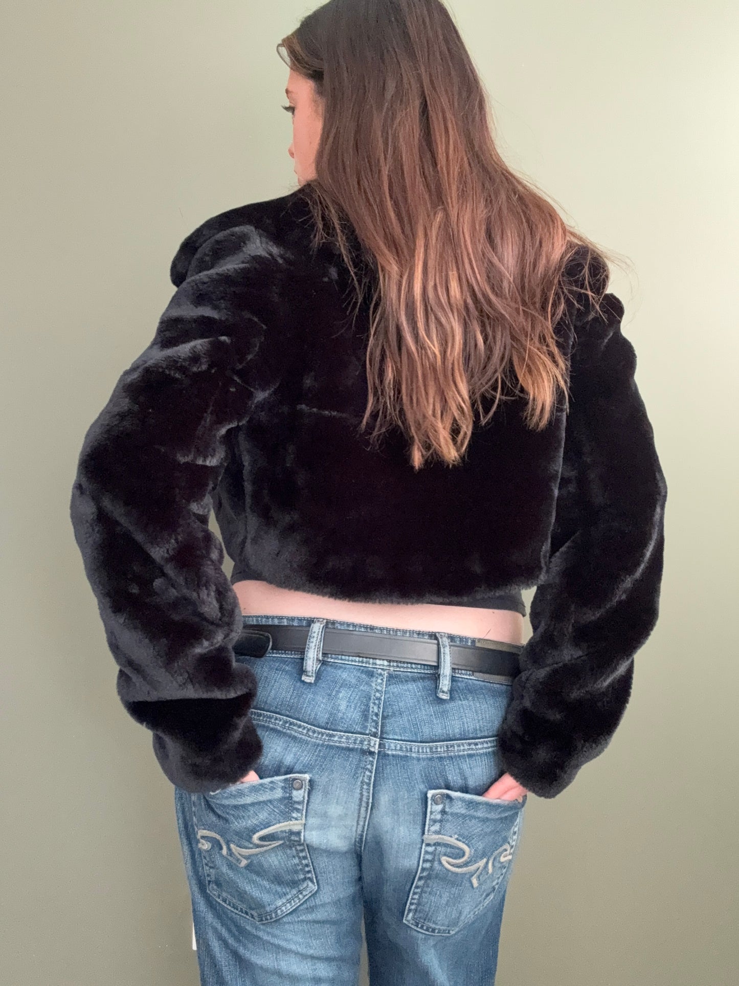 Jane Norman Faux Fur Bolero (UK10)