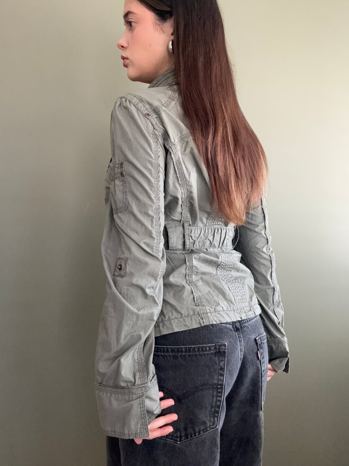 Y2K Utility Coat (UK12)