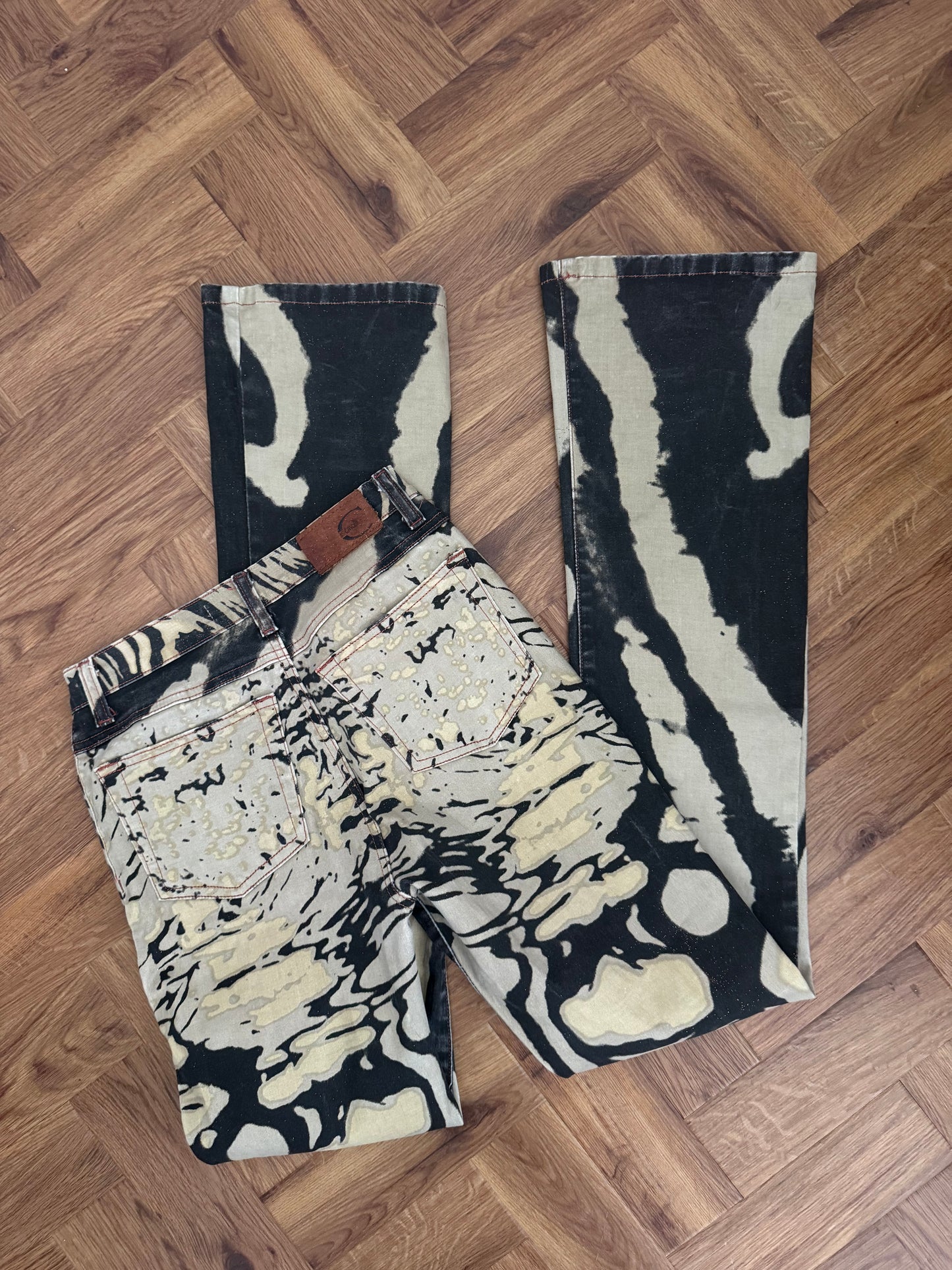 Cavalli Pattern Jeans (42)