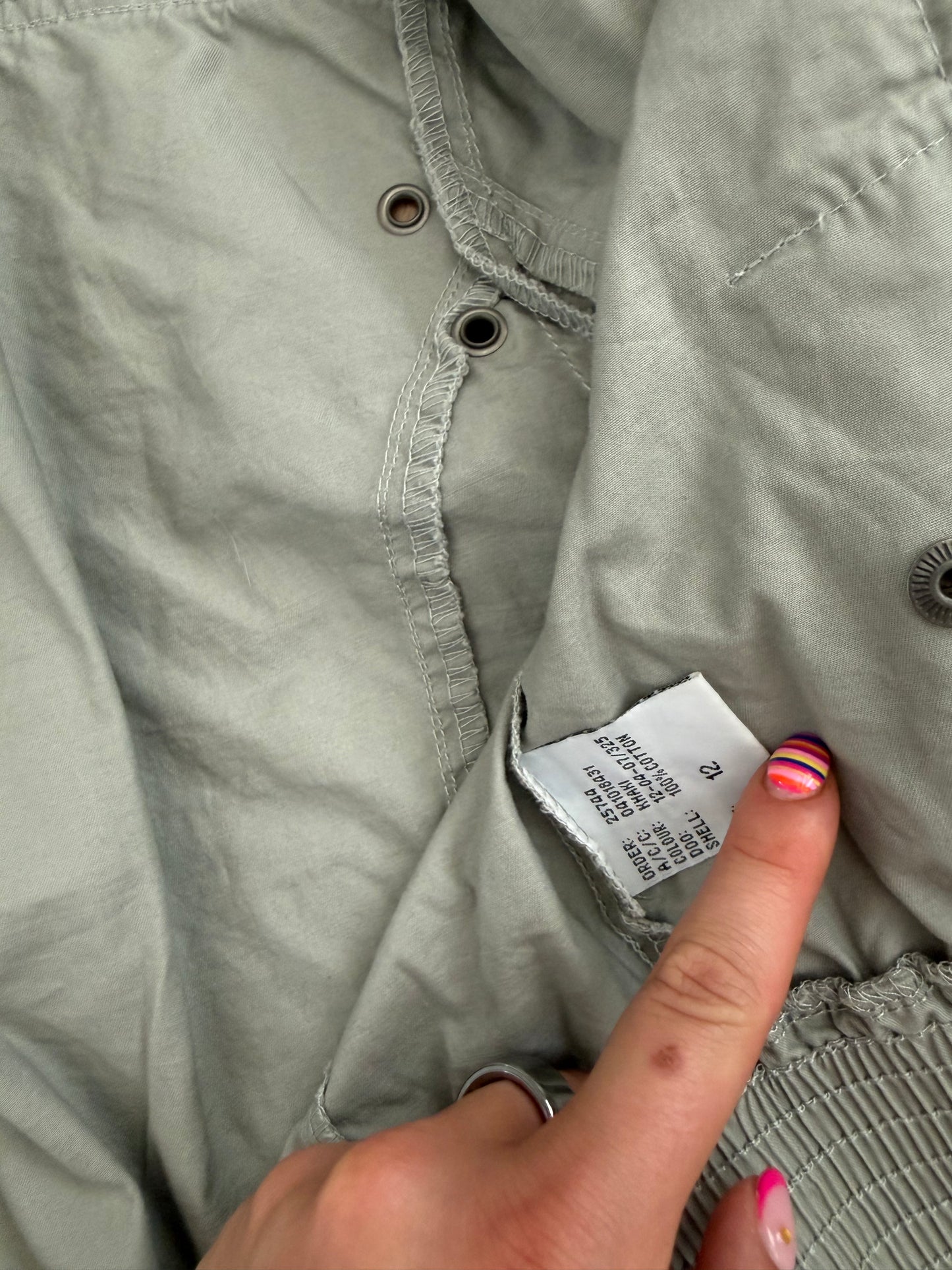 Crop Jane Norman Bomber Jacket (UK12)