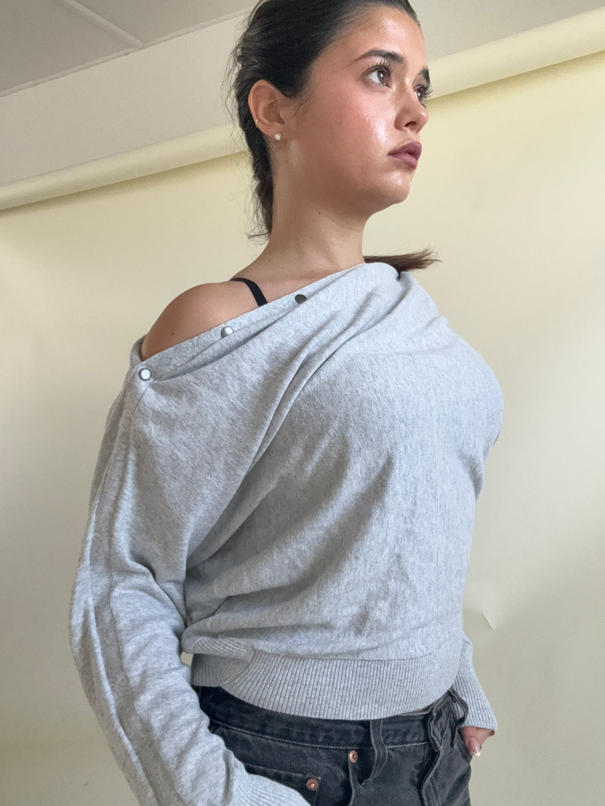 Allsaints Popper Batwing Jumper (XS)