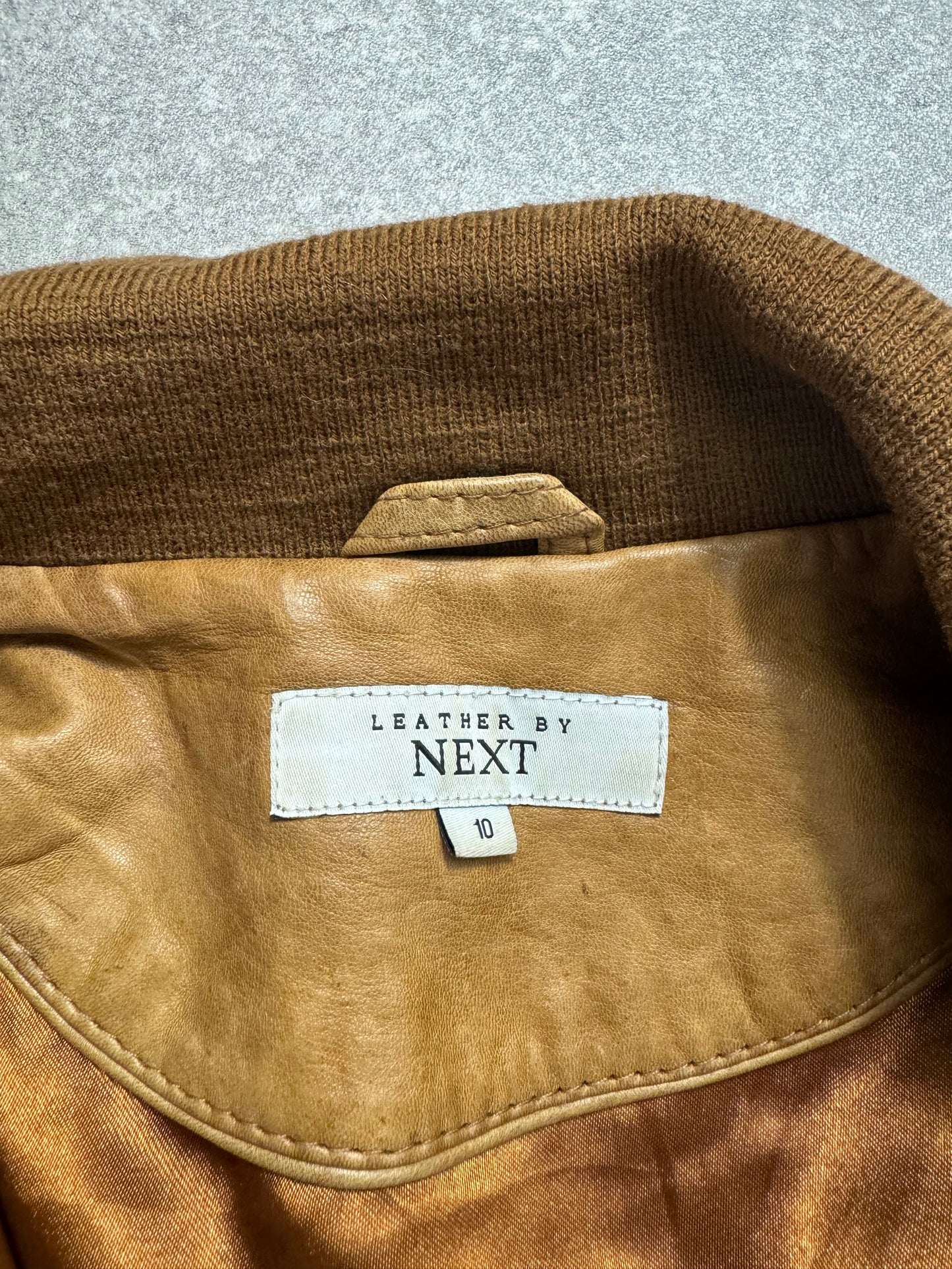 Vintage Leather Jacket (UK10)