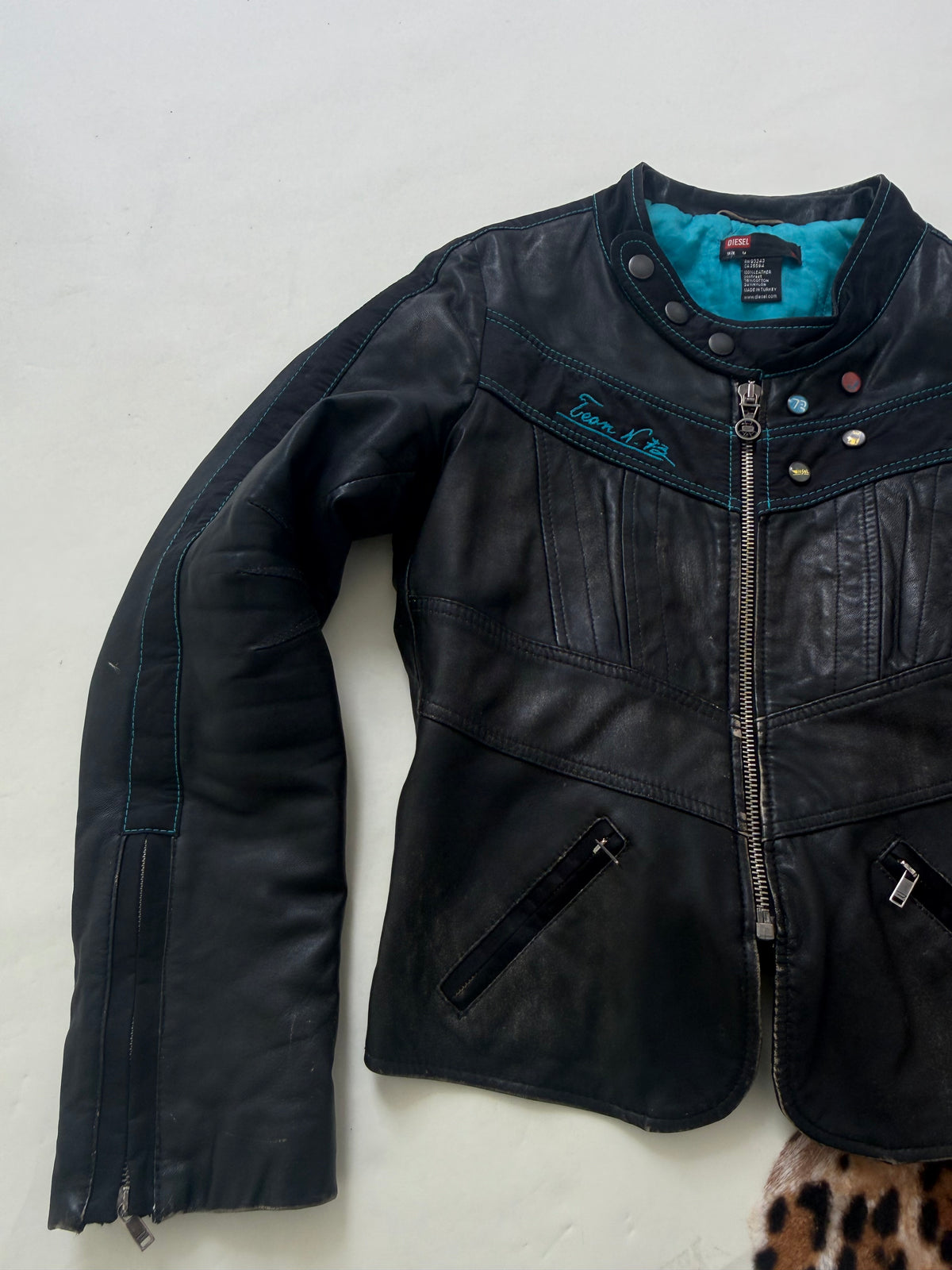 Vintage Diesel Leather Jacket