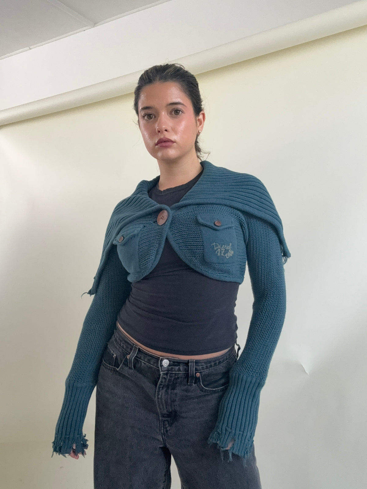 Diesel Knit Crop Jumper (S)