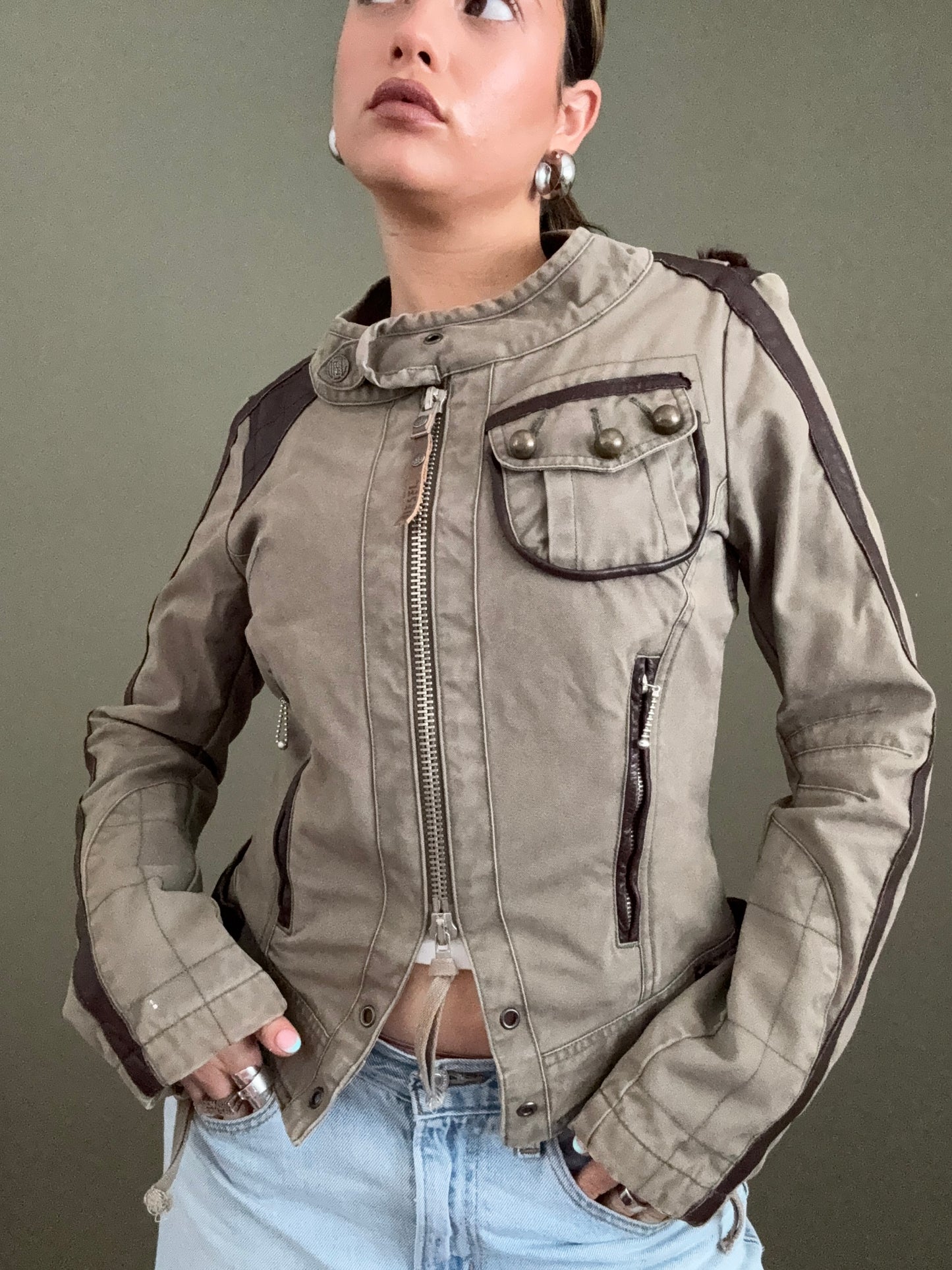 Vintage Diesel Fitted Jacket (M)