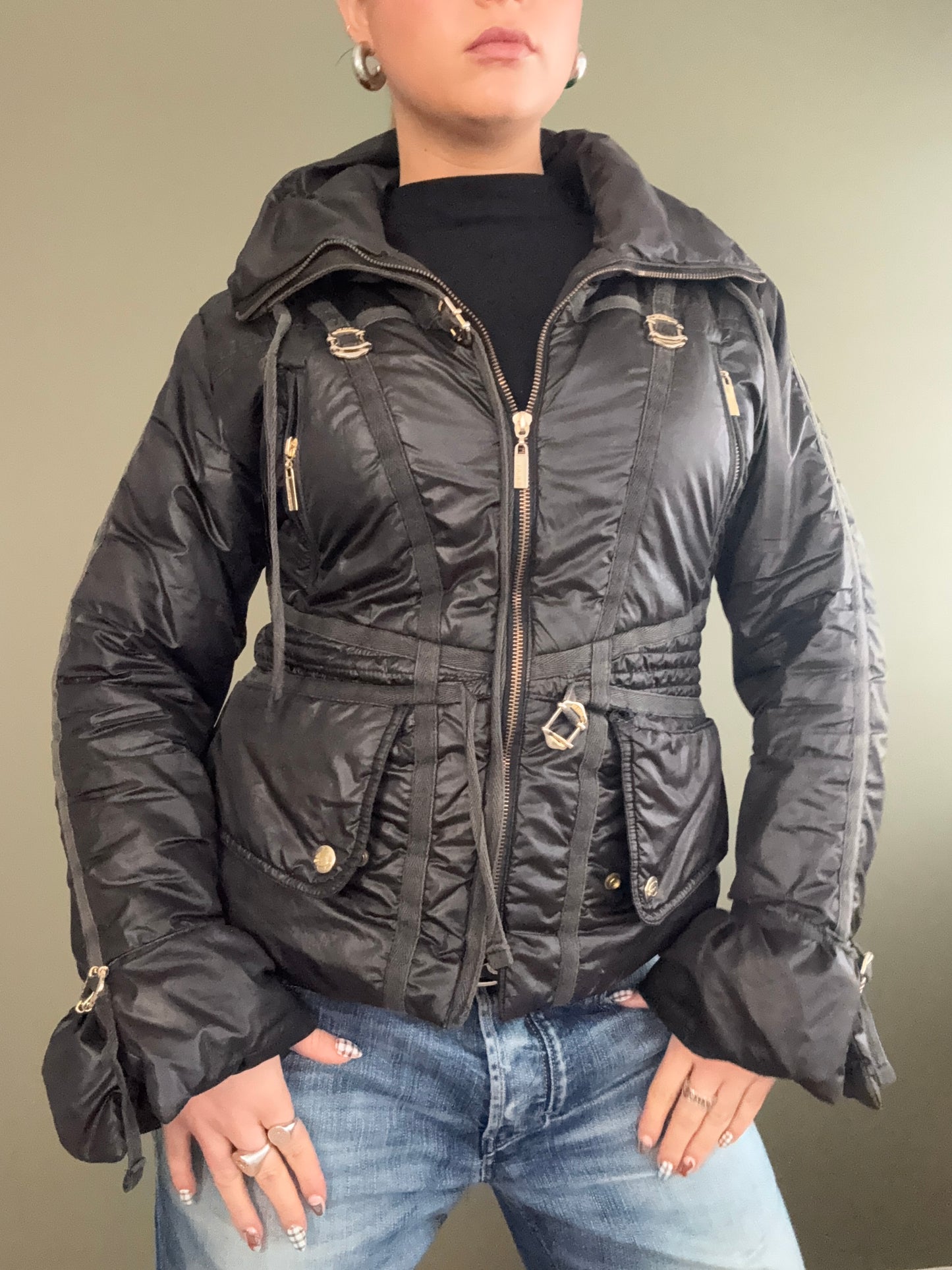 Cavalli Puffer Coat (UK8)