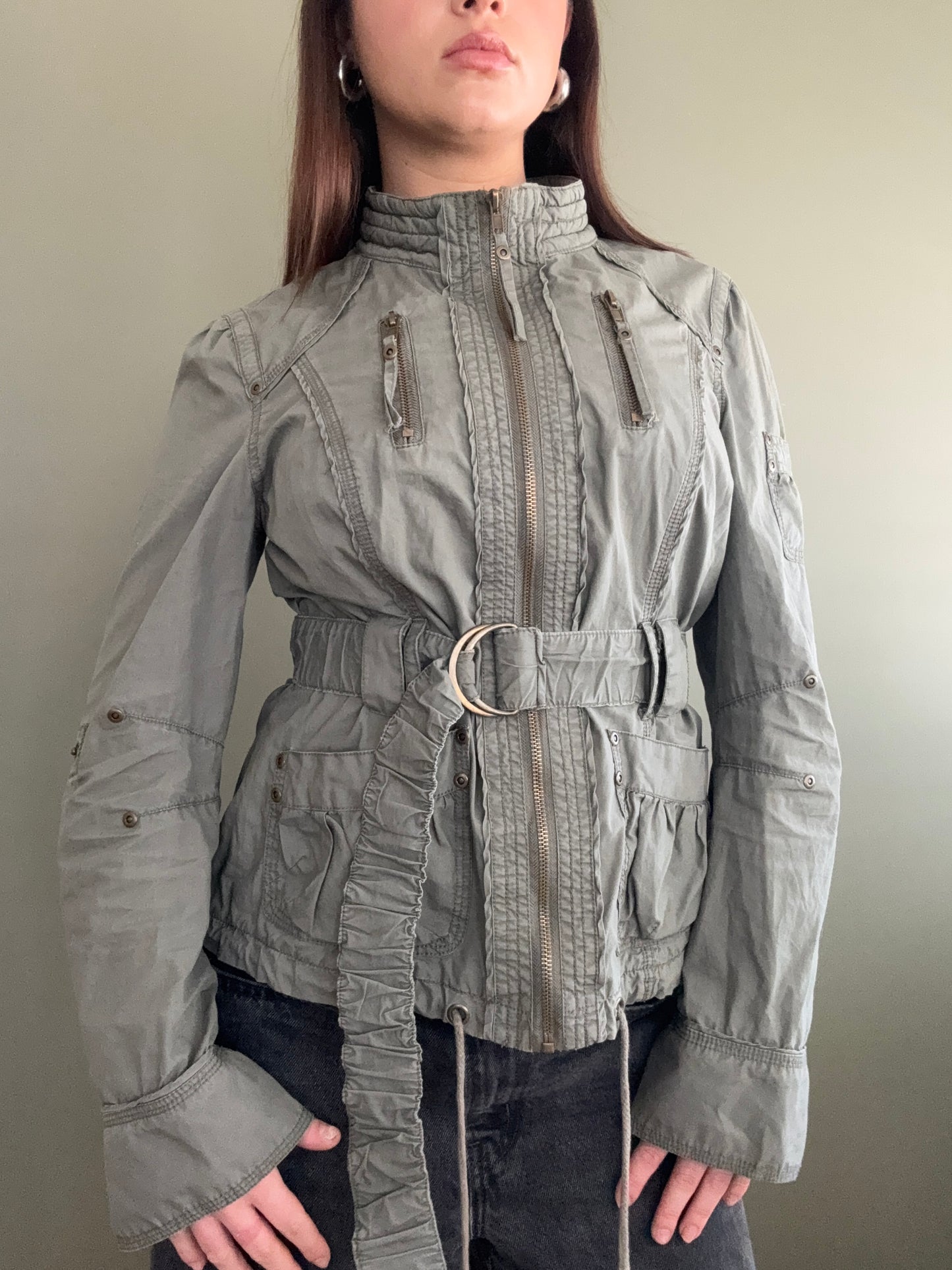 Y2K Utility Coat (UK12)