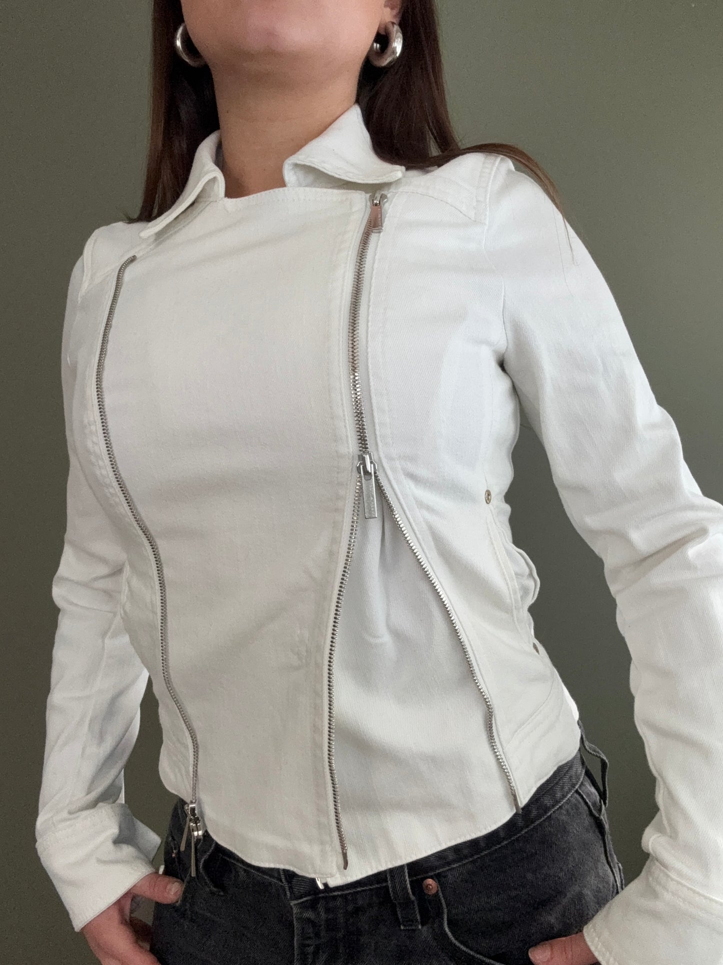 Karen Millen Fitted Biker Jacket (UK8)