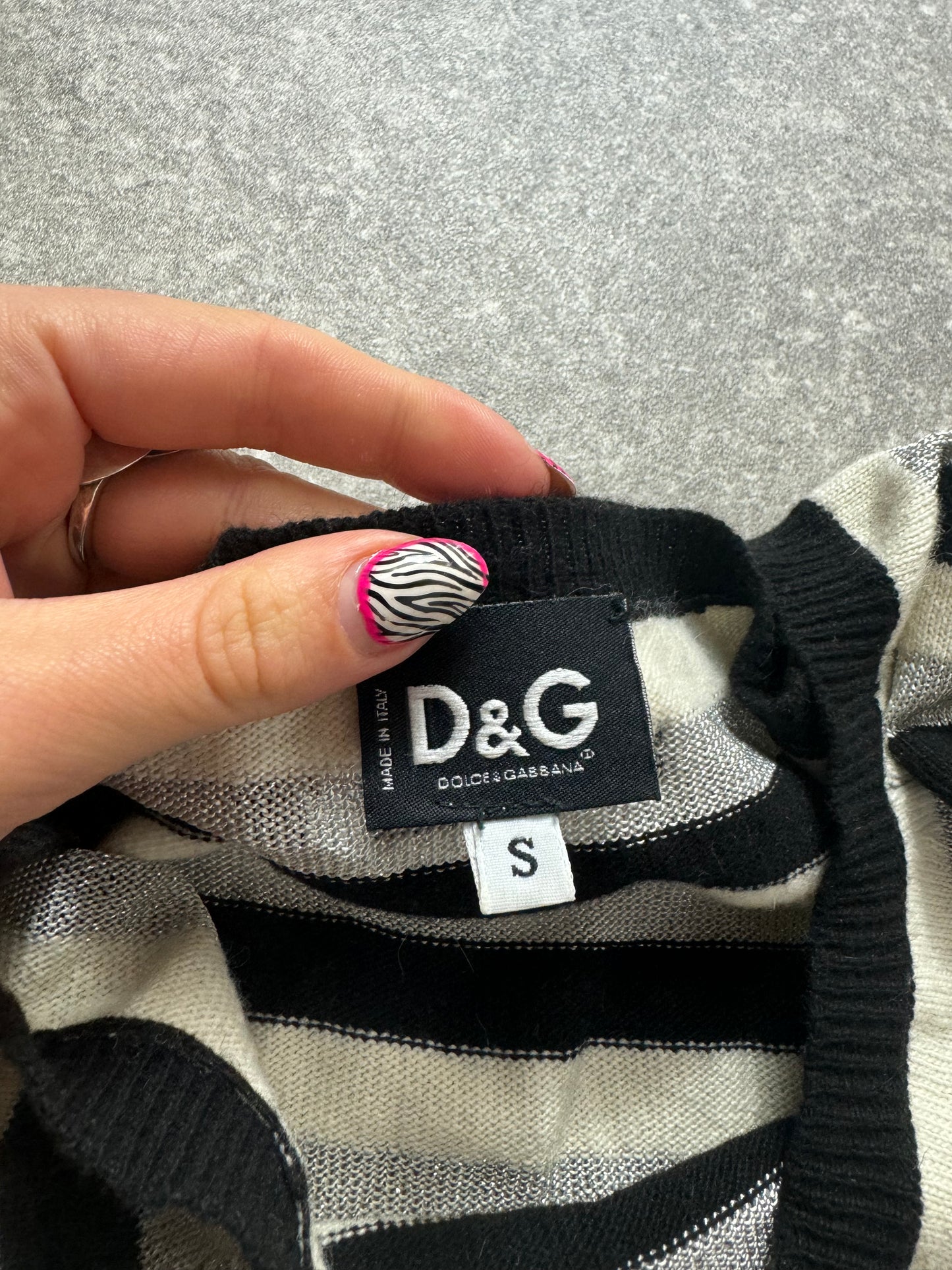 D&G Striped Jumper