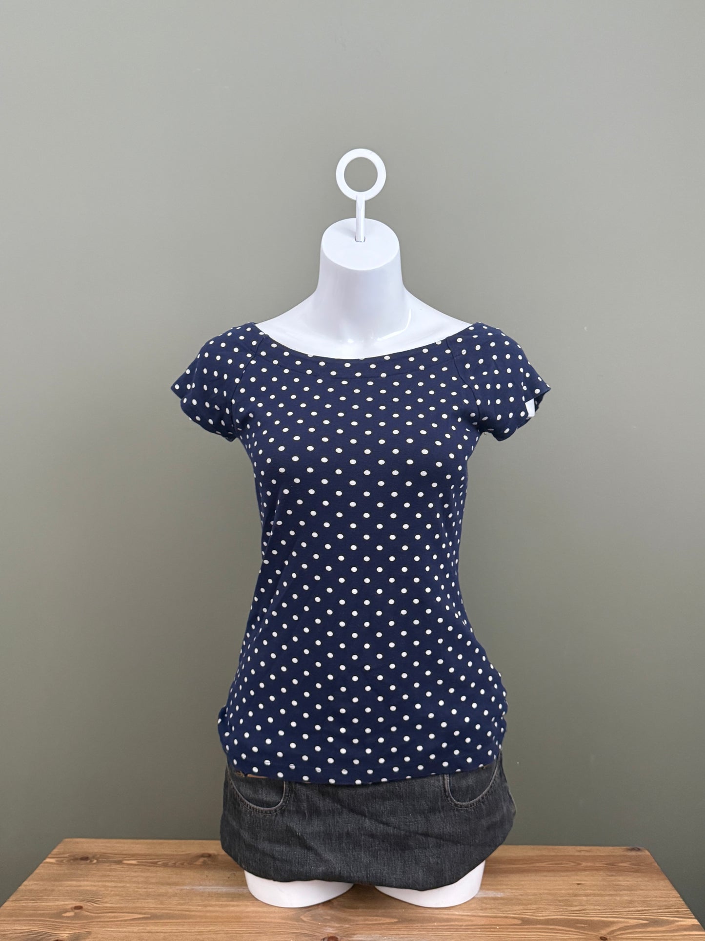Ralph Lauren Polka Dot Top (S)