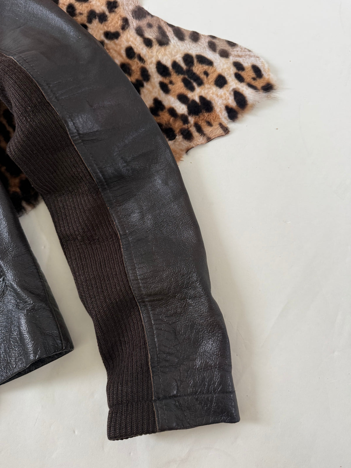 Morgan De Toi Leather Asymmetric Jacket (XS)