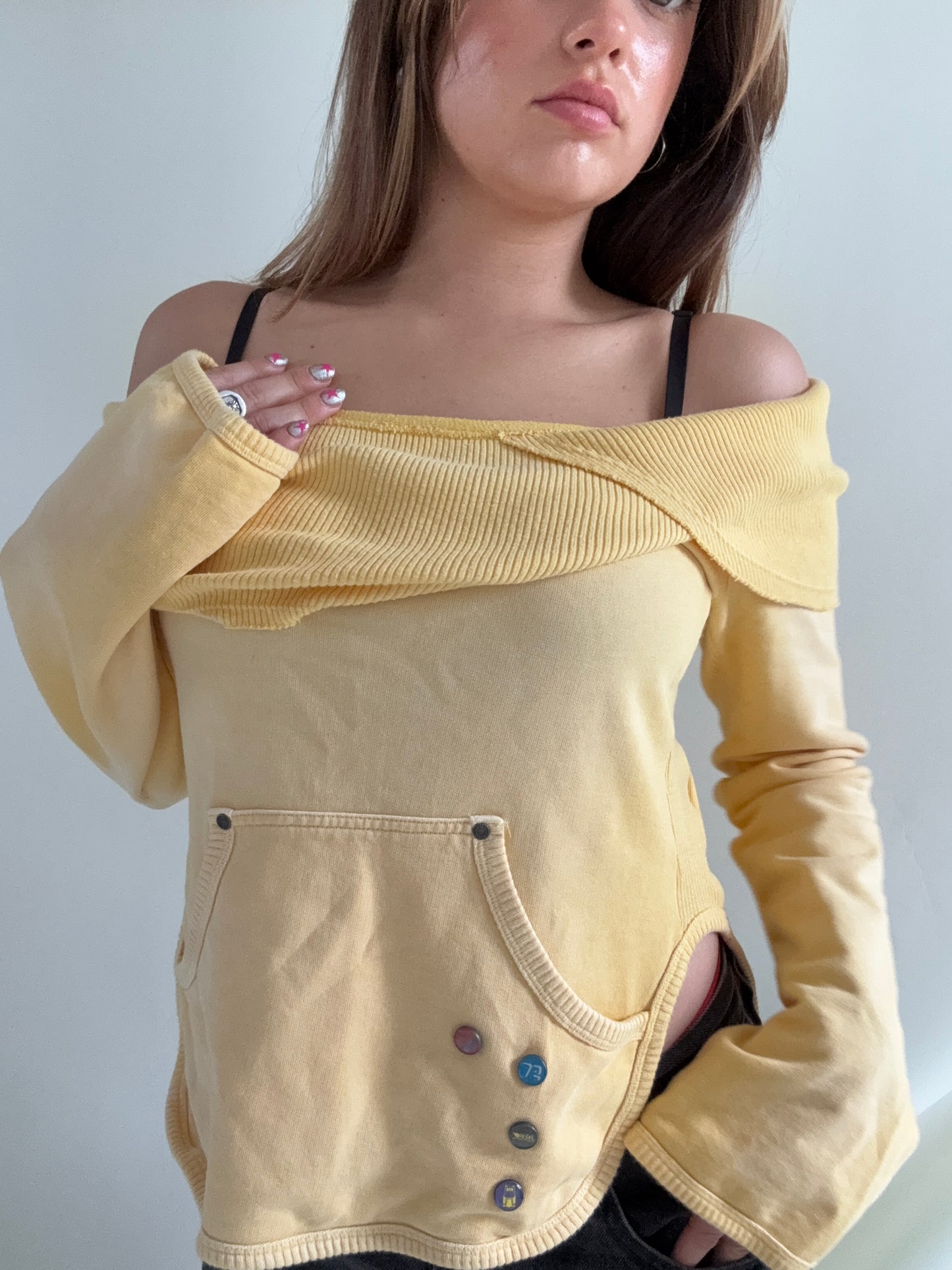 Diesel Off The Shoulder Jumper (L)