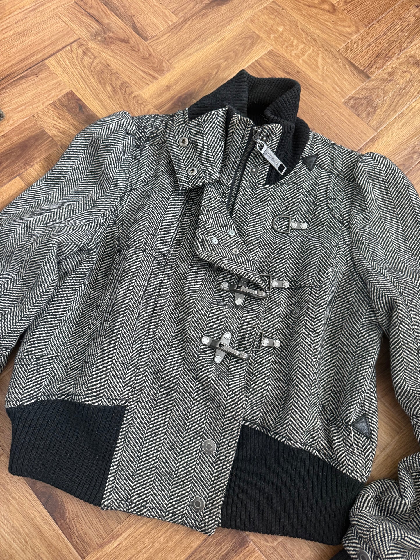 Funnel Neck Y2K Jacket (UK14)