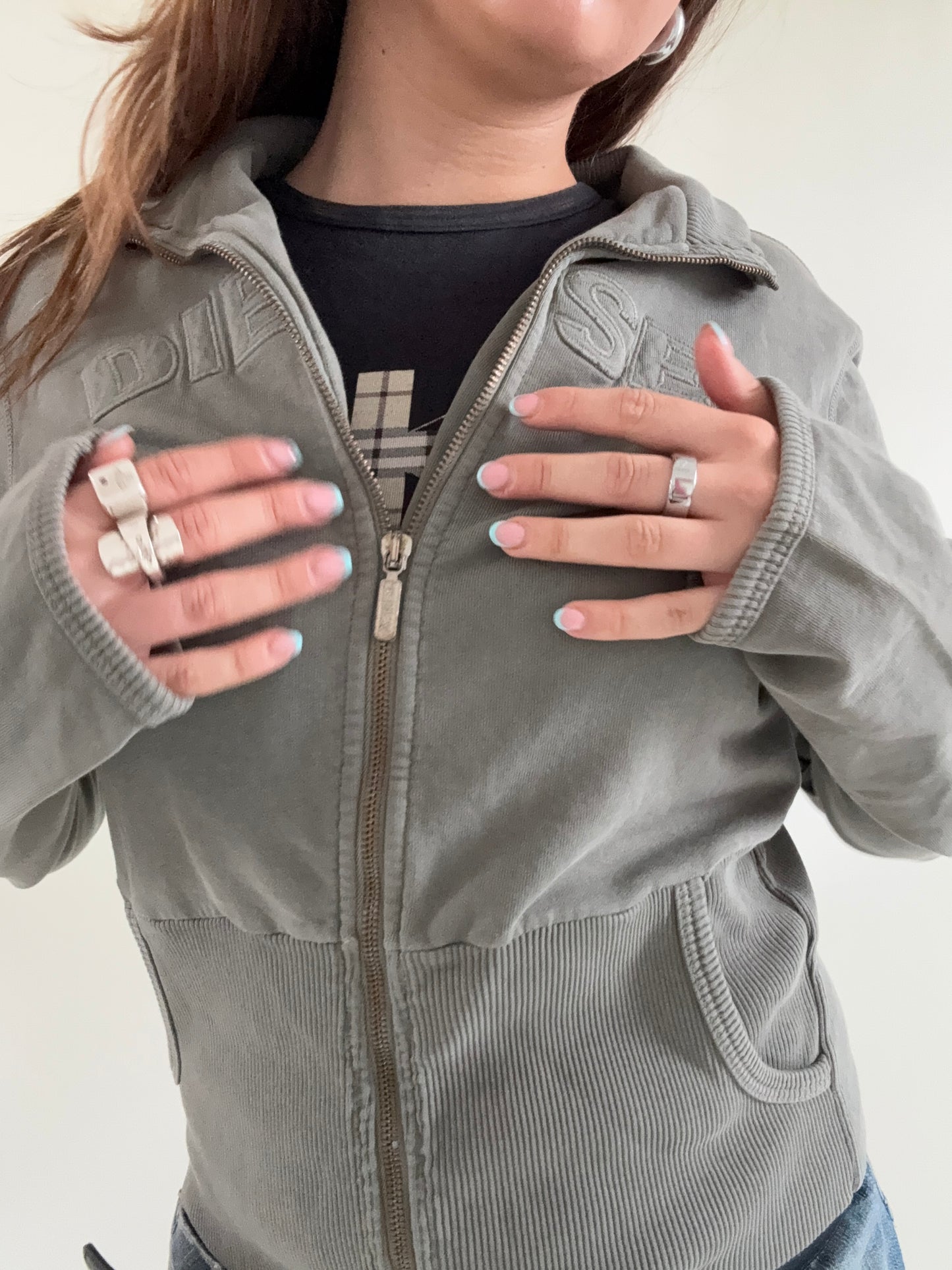 Deadstock Diesel Zip Jumper (L)