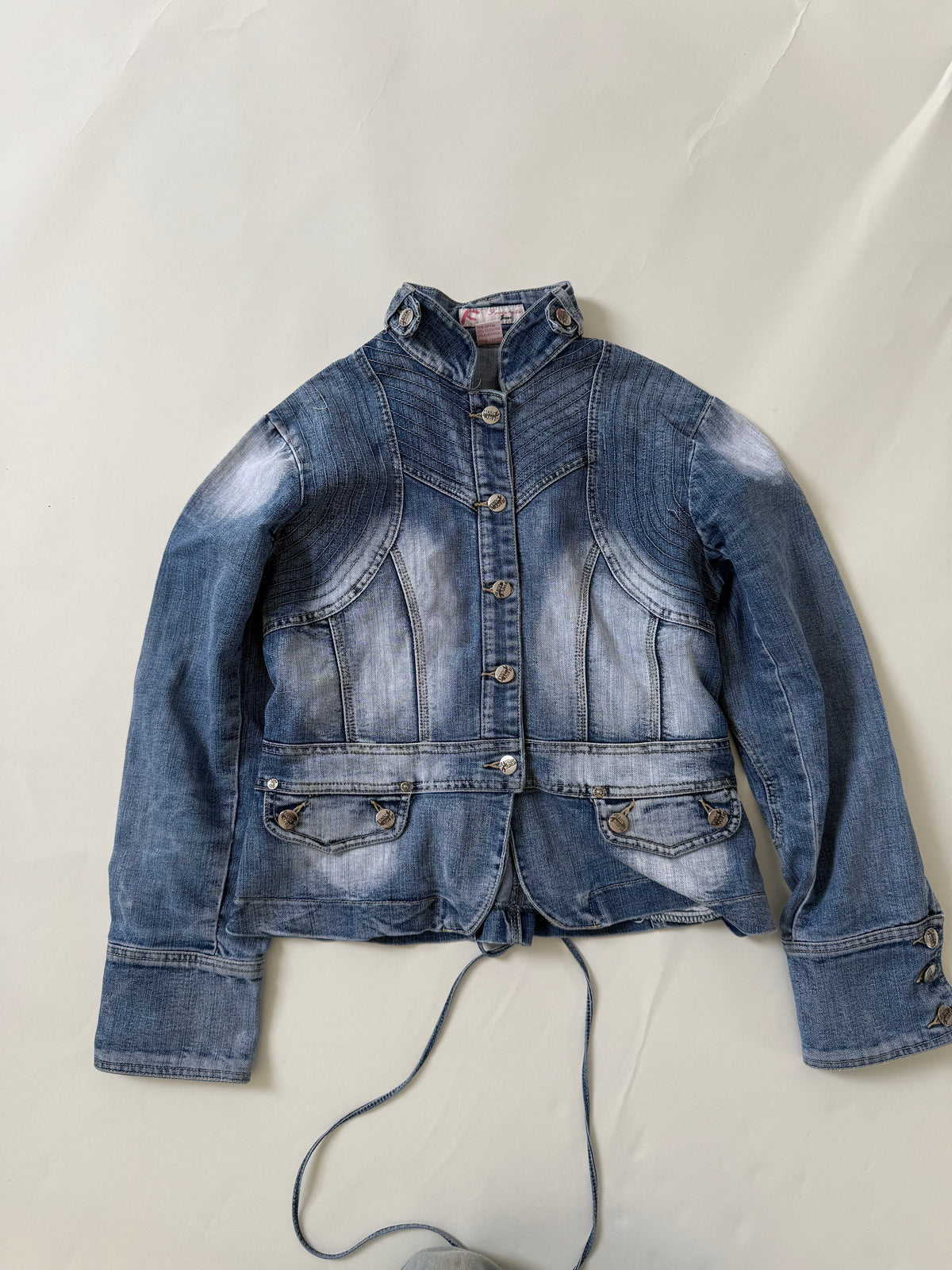 Denim Corset Jacket (L)