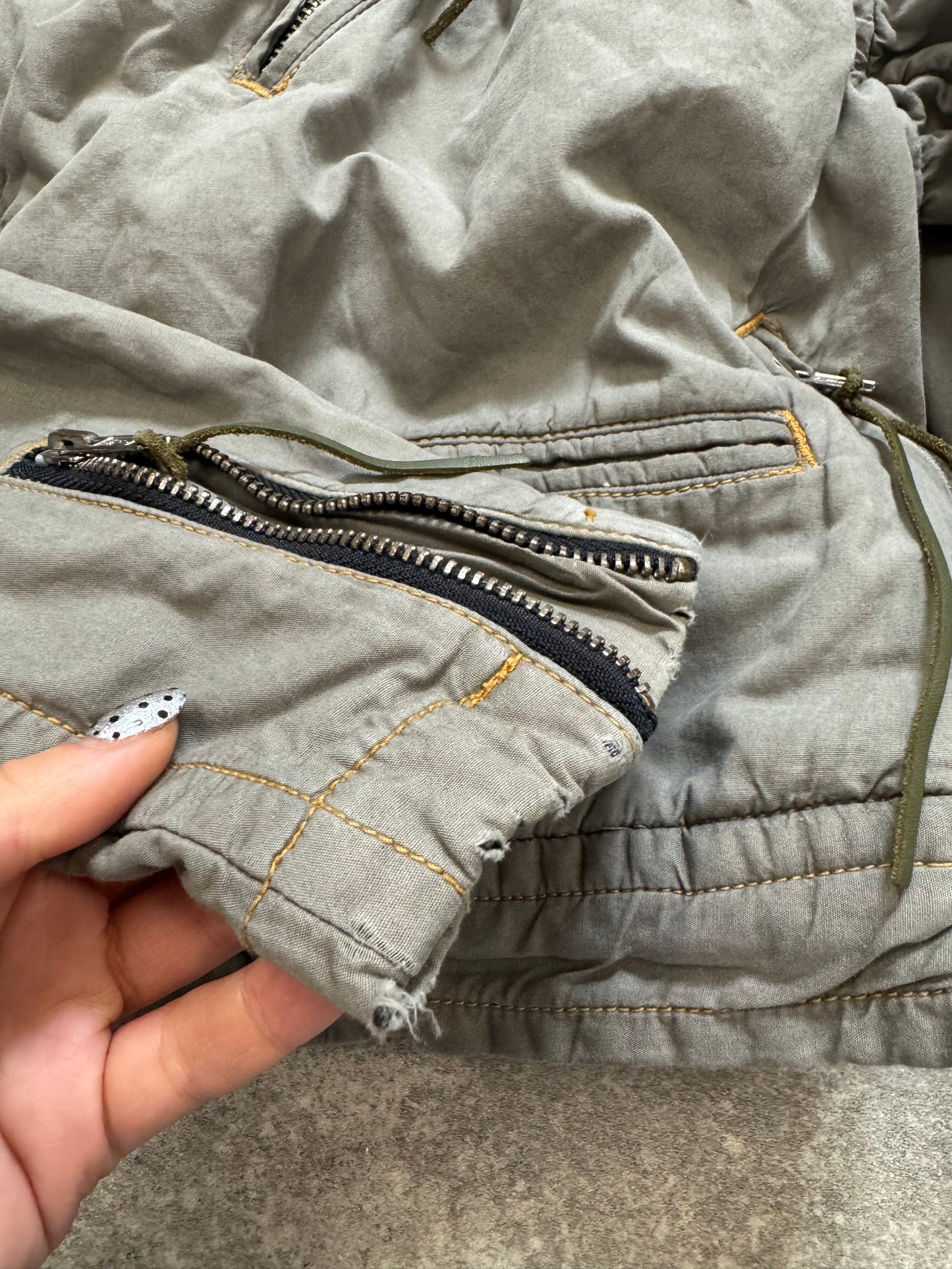 Cropped Cargo Jacket (UK10)