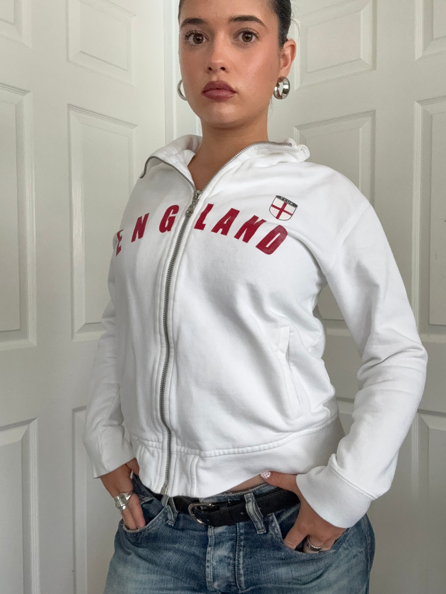 French Connection England Zip Jumper (M)