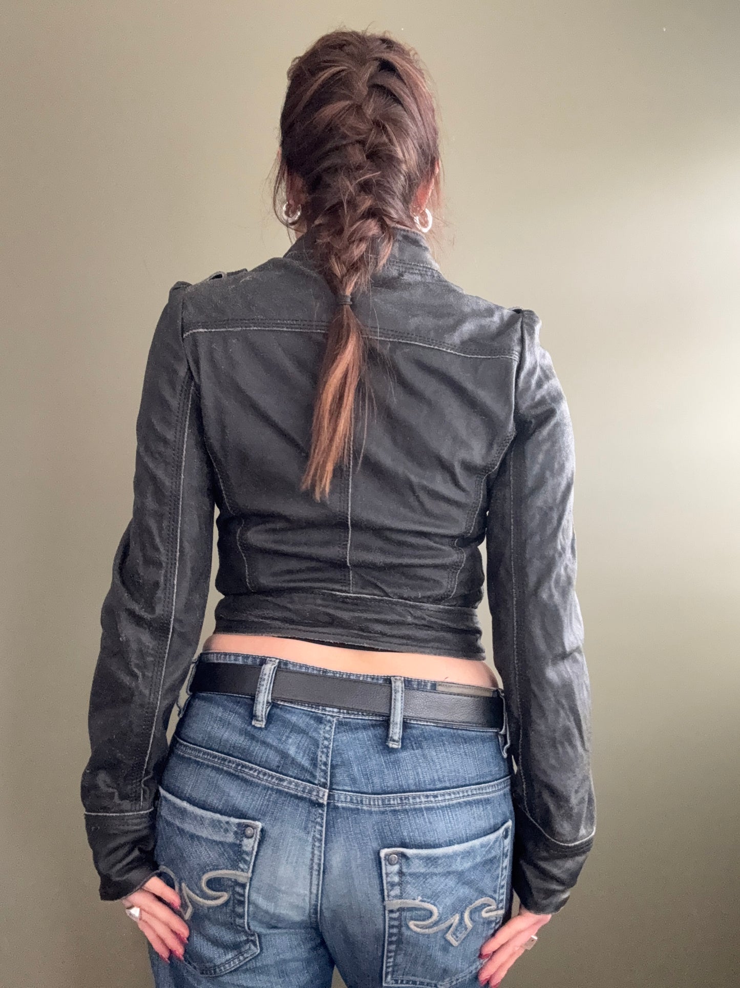 Miss Sixty Leather Jacket (XS)