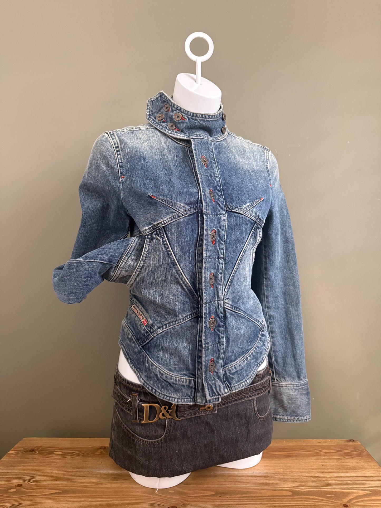 Diesel Denim Corset Jacket (M)